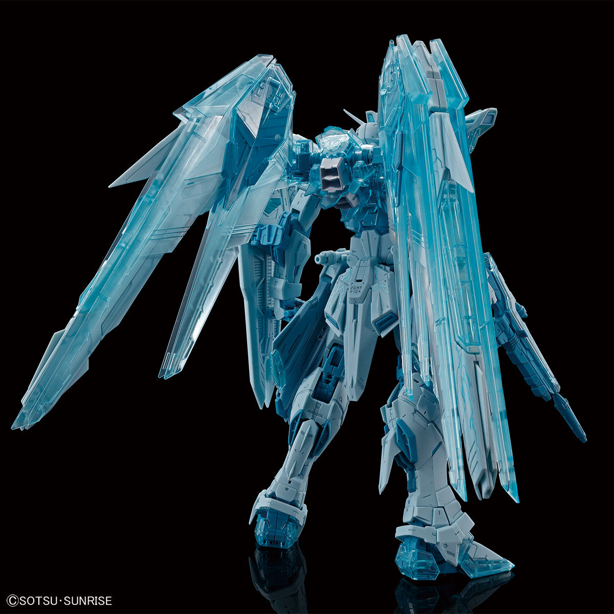 MG 1/144 - Gundam Base Limited - Freedom Gundam  Ver.2.0 [CROSS CONTRAST COLORS / CLEAR BLUE] - image 2