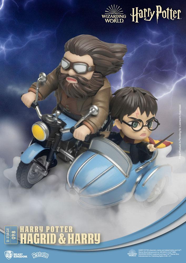 HARRY POTTER - Hagrid & Harry - Statuette D-Stage Standard
