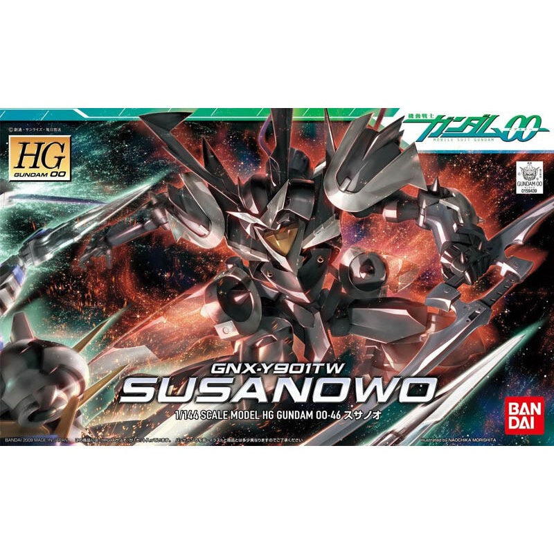 GUNDAM 00 - HG 1/144 - Susanowo - Model Kit