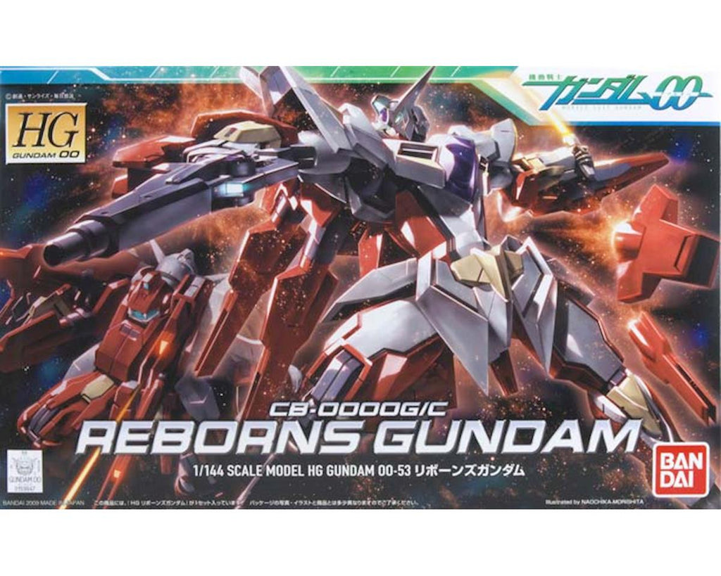 GUNDAM 00 - HG 1/144 - Reborns Gundam - Model Kit