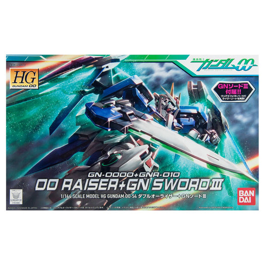 GUNDAM 00 - HG 1/144 - OO Raiser+Gn Sword III - Model Kit