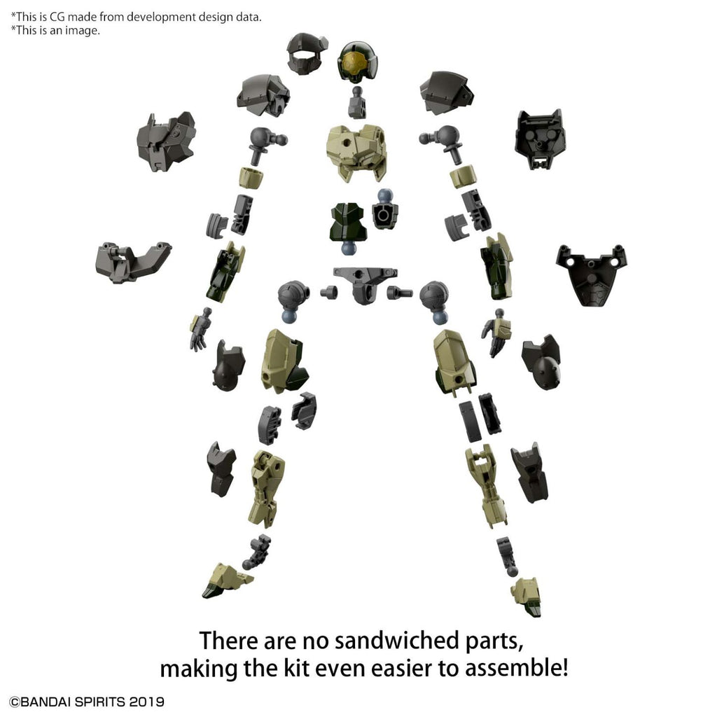 30MM - 1/144 - EXM-A9a Spinatio (Army Type) - Model Kit