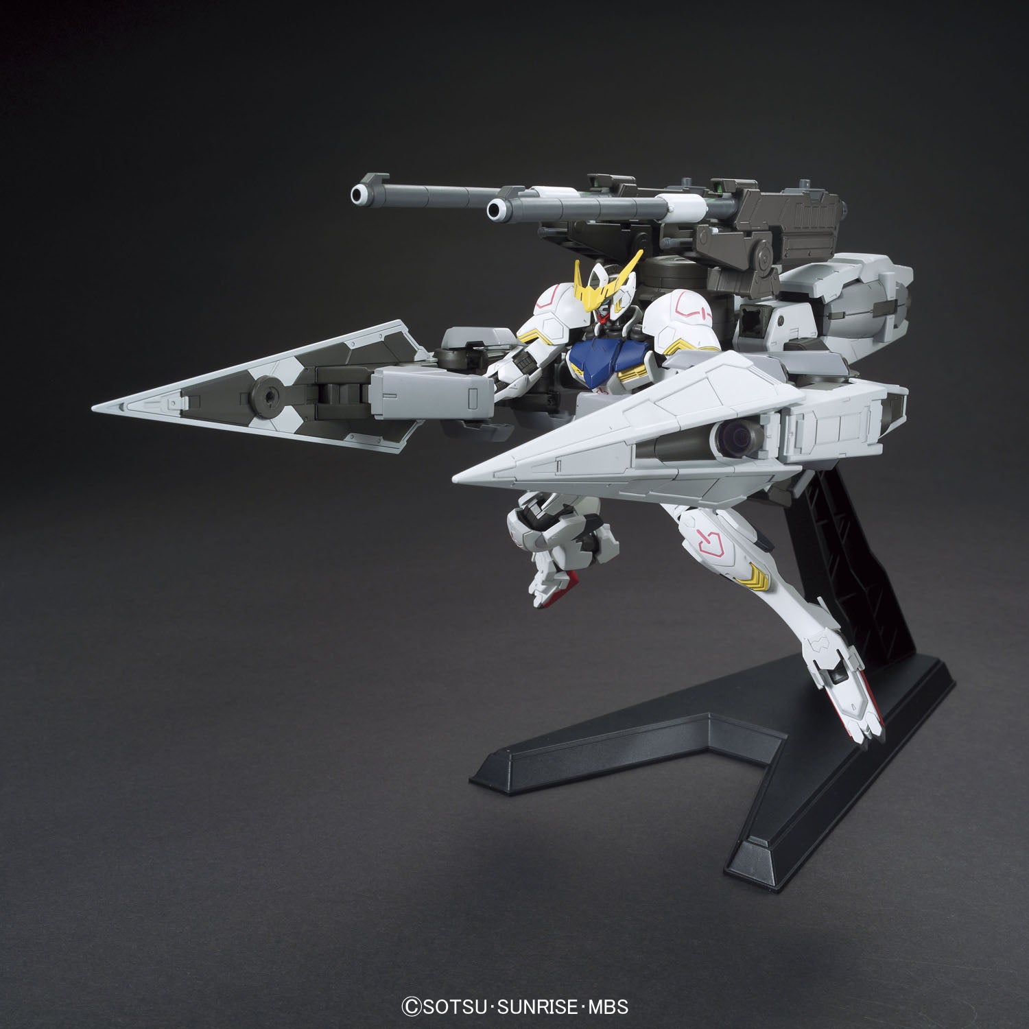 GUNDAM - IBO HG 1/144 - Barbatos & Long Distance Booster Kutan Type III