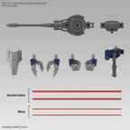 30MM - 1/144 - eEXM GIG-R01 PROVEDEL (Type-REX 01) - Model Kit