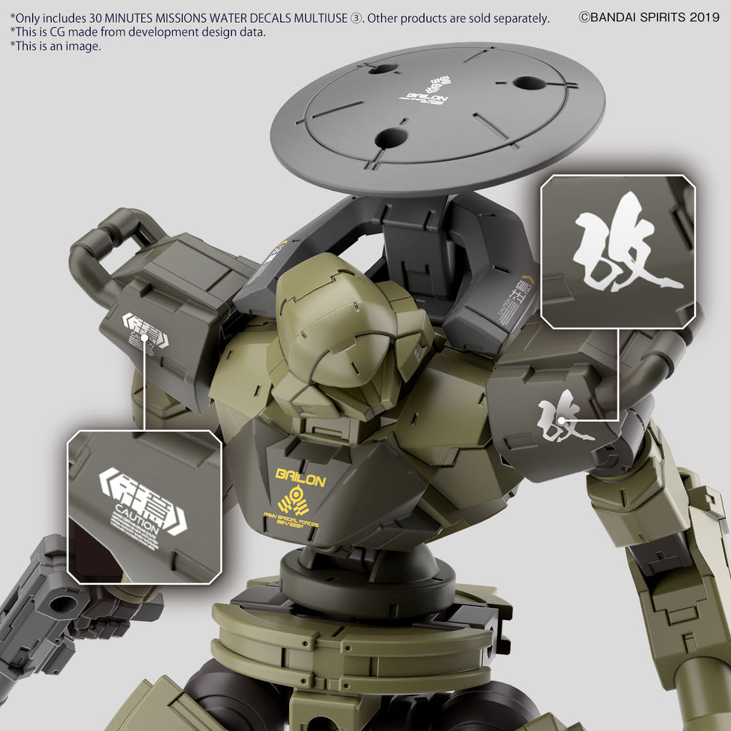 30MM - Water Decal Multiuse 3