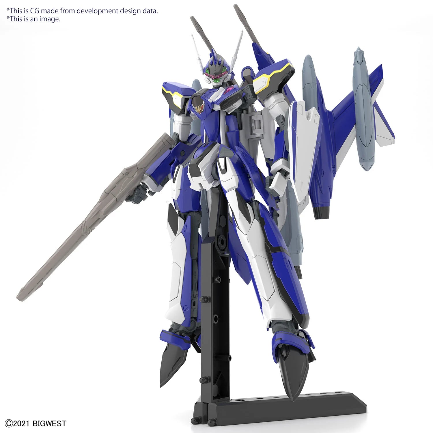 MACROSS - HG 1/100 - YF-29 Durandal Valkyrie Full Set