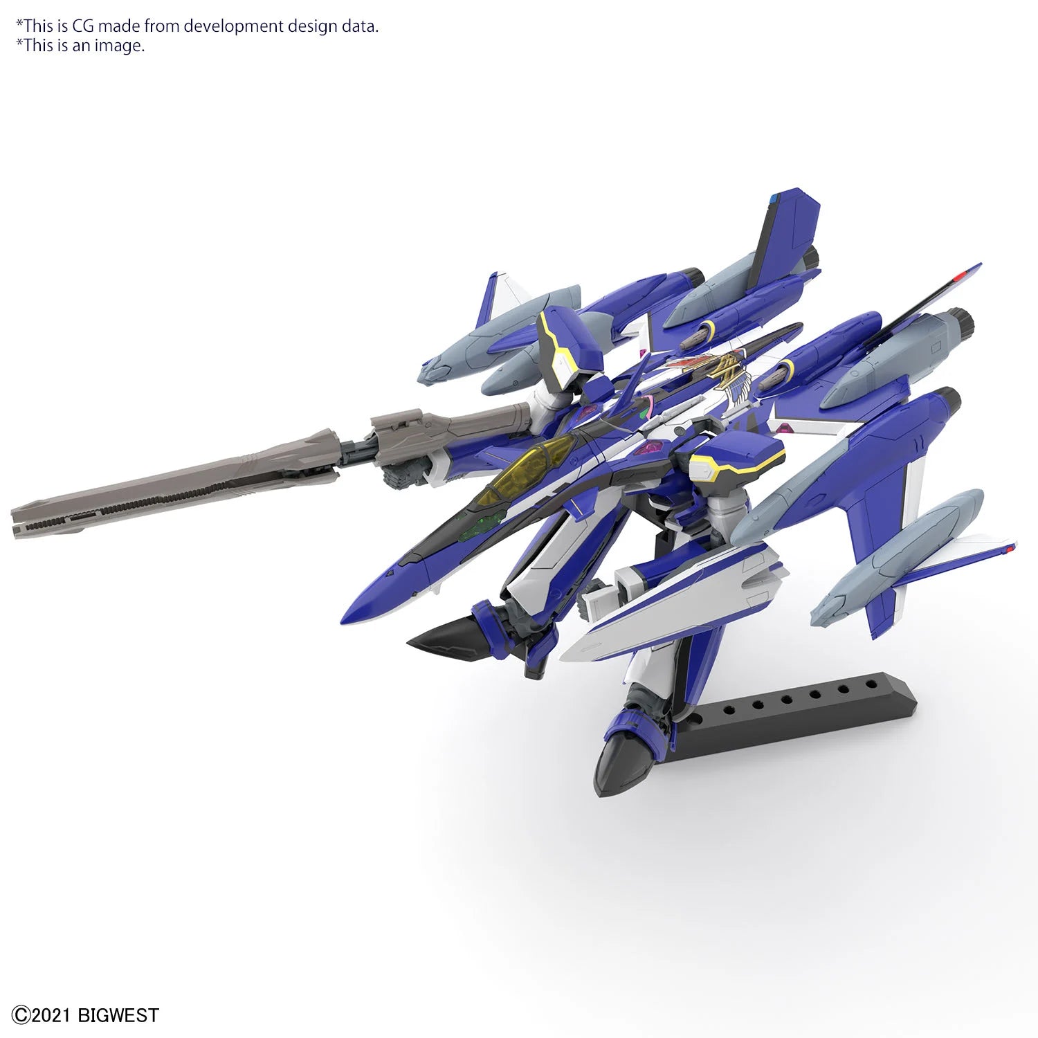 MACROSS - HG 1/100 - YF-29 Durandal Valkyrie Full Set