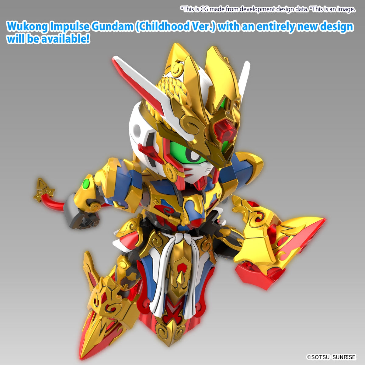 GUNDAM - SDW Heroes - Wukong Impulse & Sanzang Strike Freedom - Model Kit