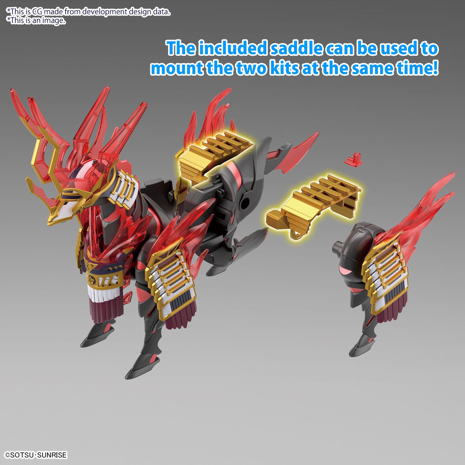 GUNDAM - SDW Heroes - Nobunaga's War Horse - Model Kit