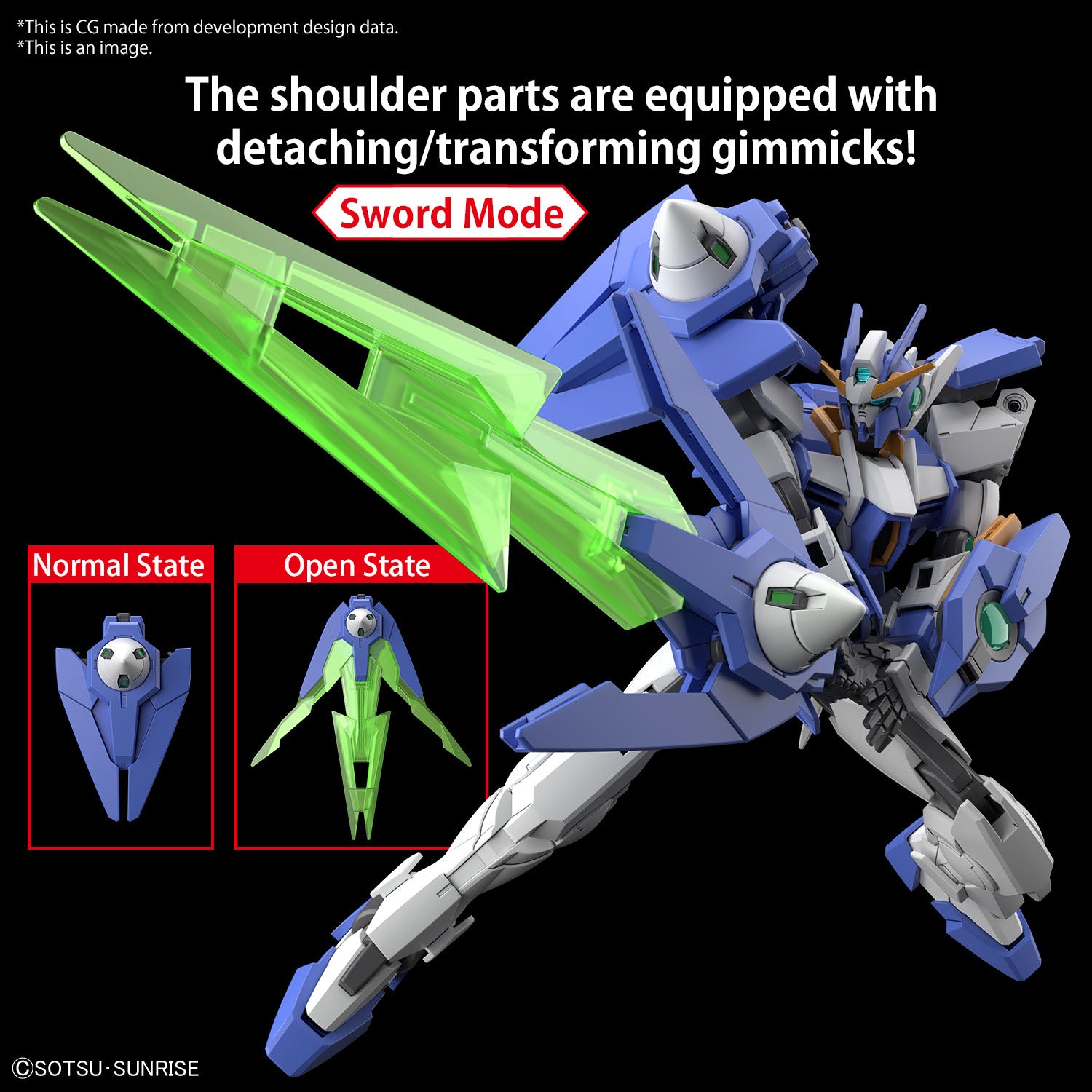GUNDAM - HG 1/144 - Gundam 00 Diver Arc - Model Kit