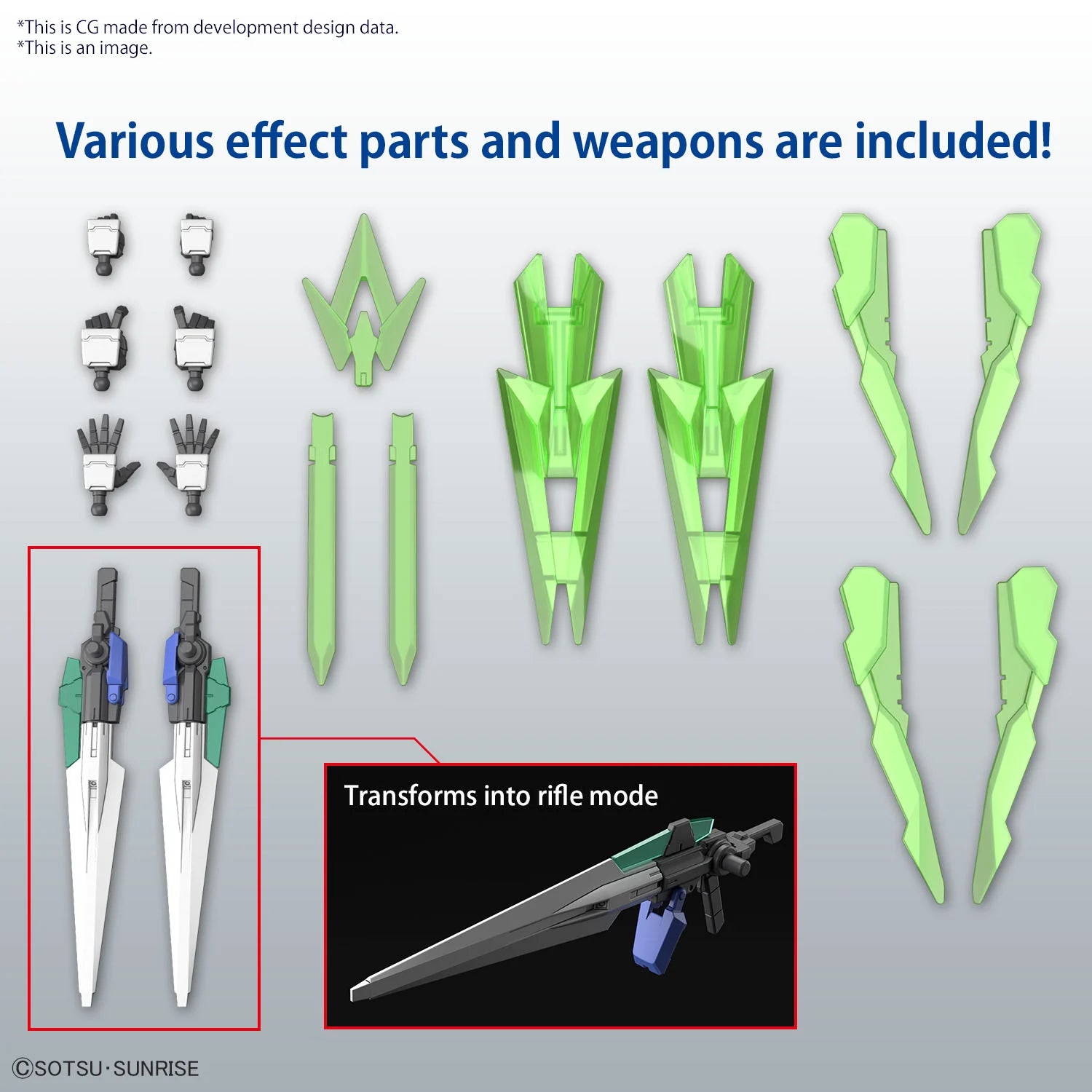 GUNDAM - HG 1/144 - Gundam 00 Diver Arc - Model Kit