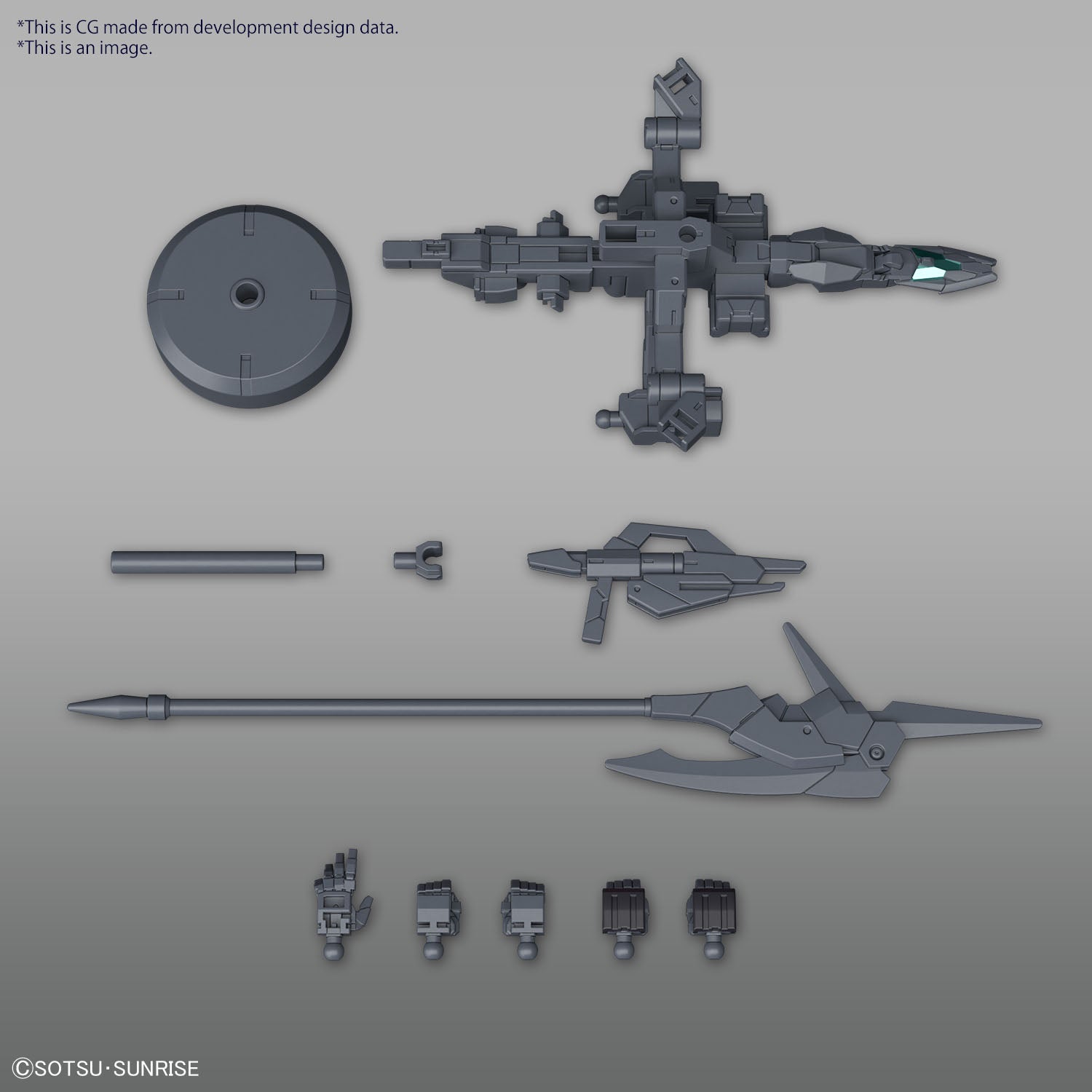 GUNDAM - HG 1/144 - Plutine Gundam - Model Kit