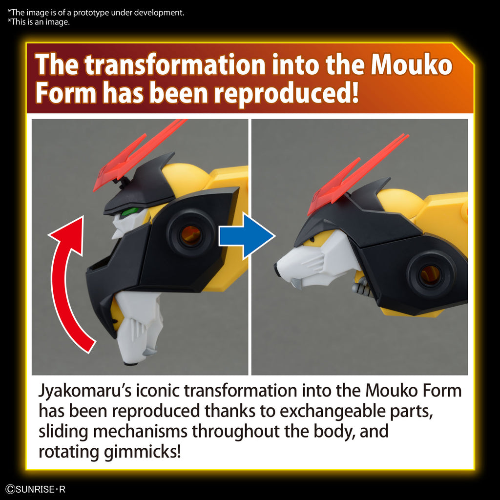 MASHIN HERO WATARU - HG Jyakomaru - Model Kit