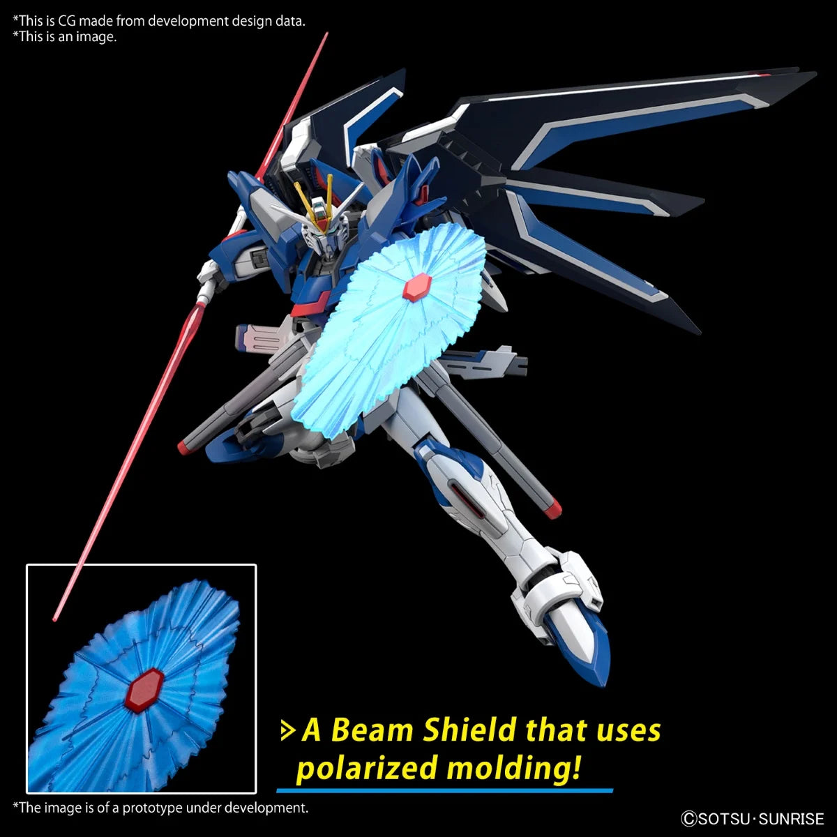 GUNDAM - HG 1/144 - Rising Freedom Gundam - Model Kit