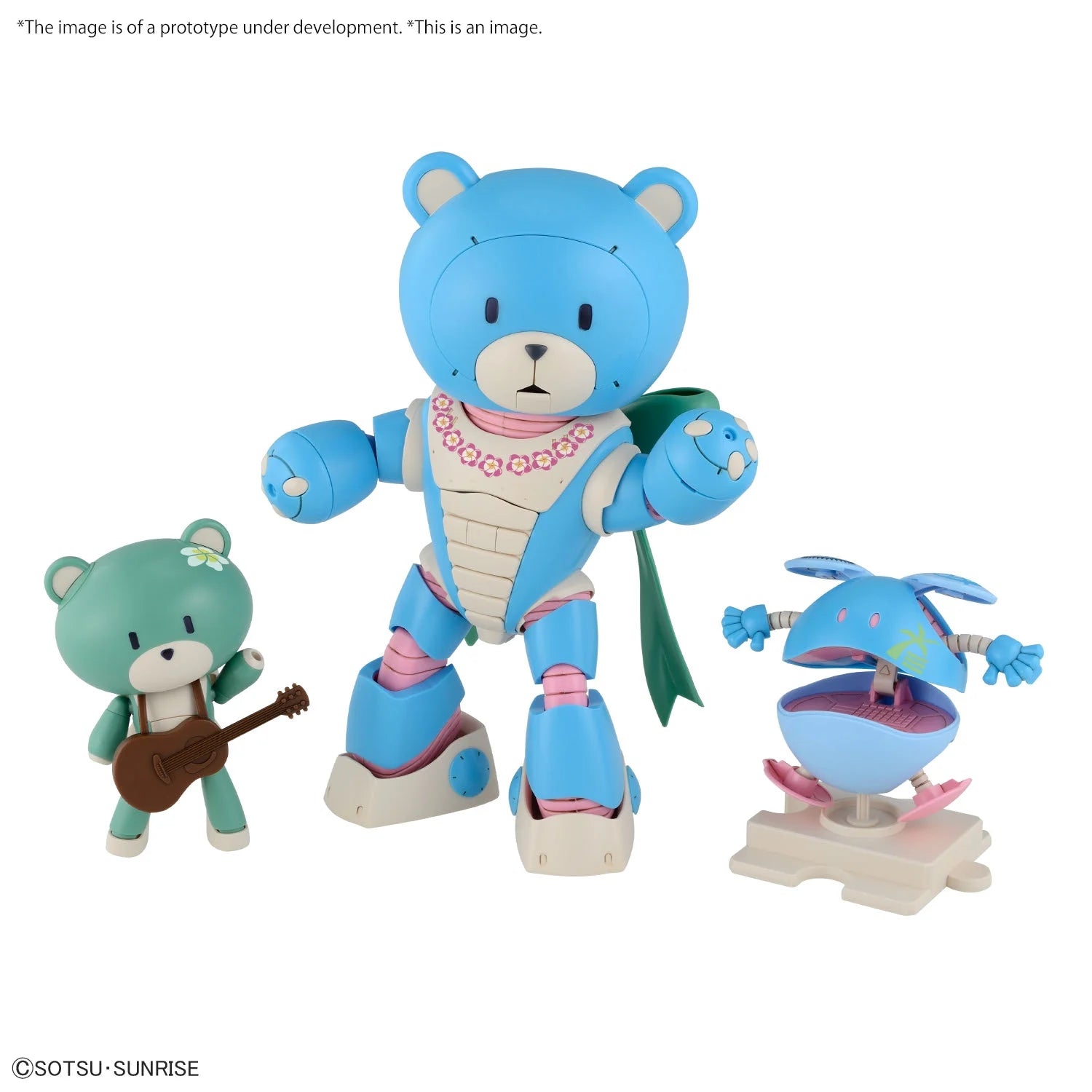 GUNDAM - HG 1/144 - Beargguy Ohana & Aloharo Set - Model Kit