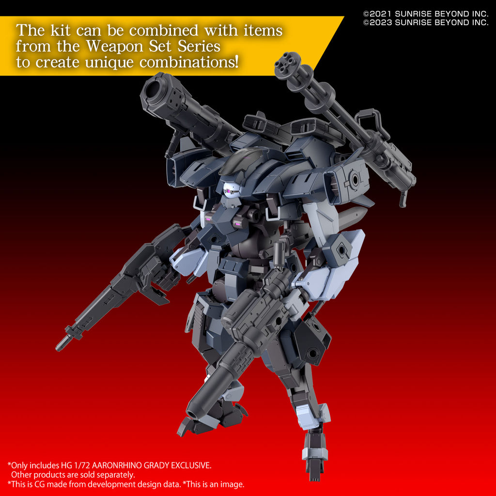 KYOUKAI SENKI - HG 1/72 - Aaronrhino Grady Exclusive - Model Kit