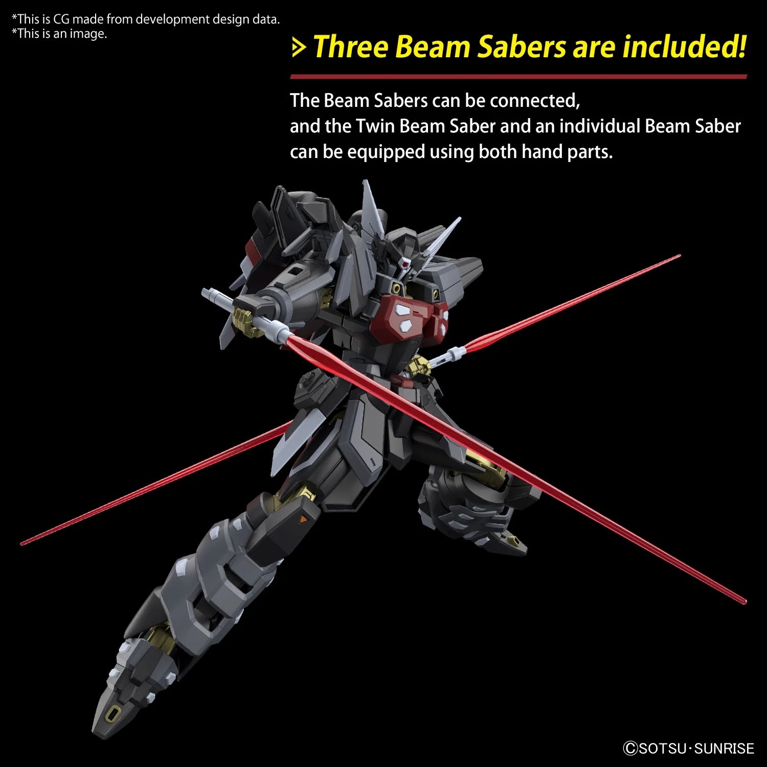 GUNDAM - HG 1/144 - Black Knight Squad Shi-ve.A - Model Kit