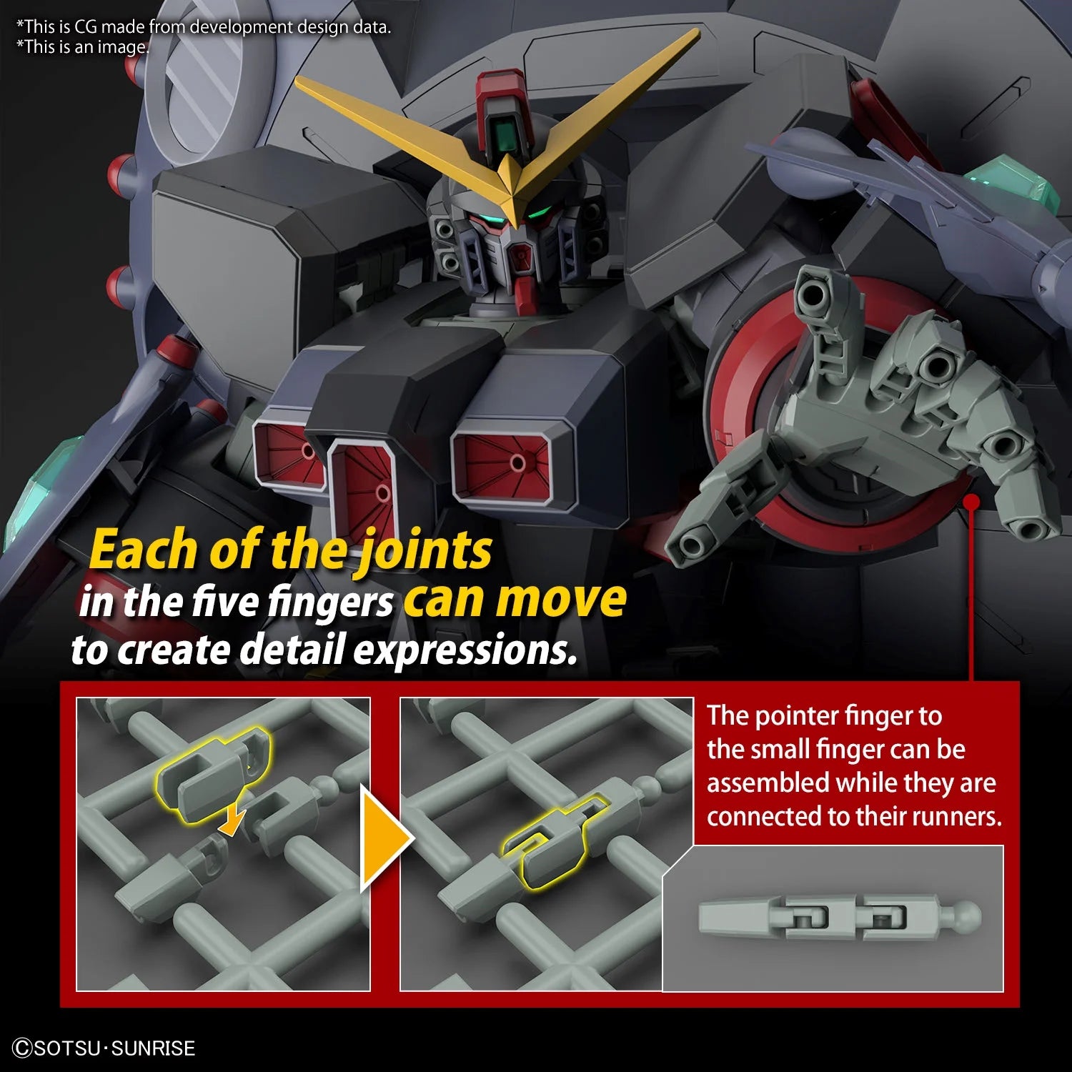 GUNDAM - HG 1/144 - Destroy Gundam - Model Kit