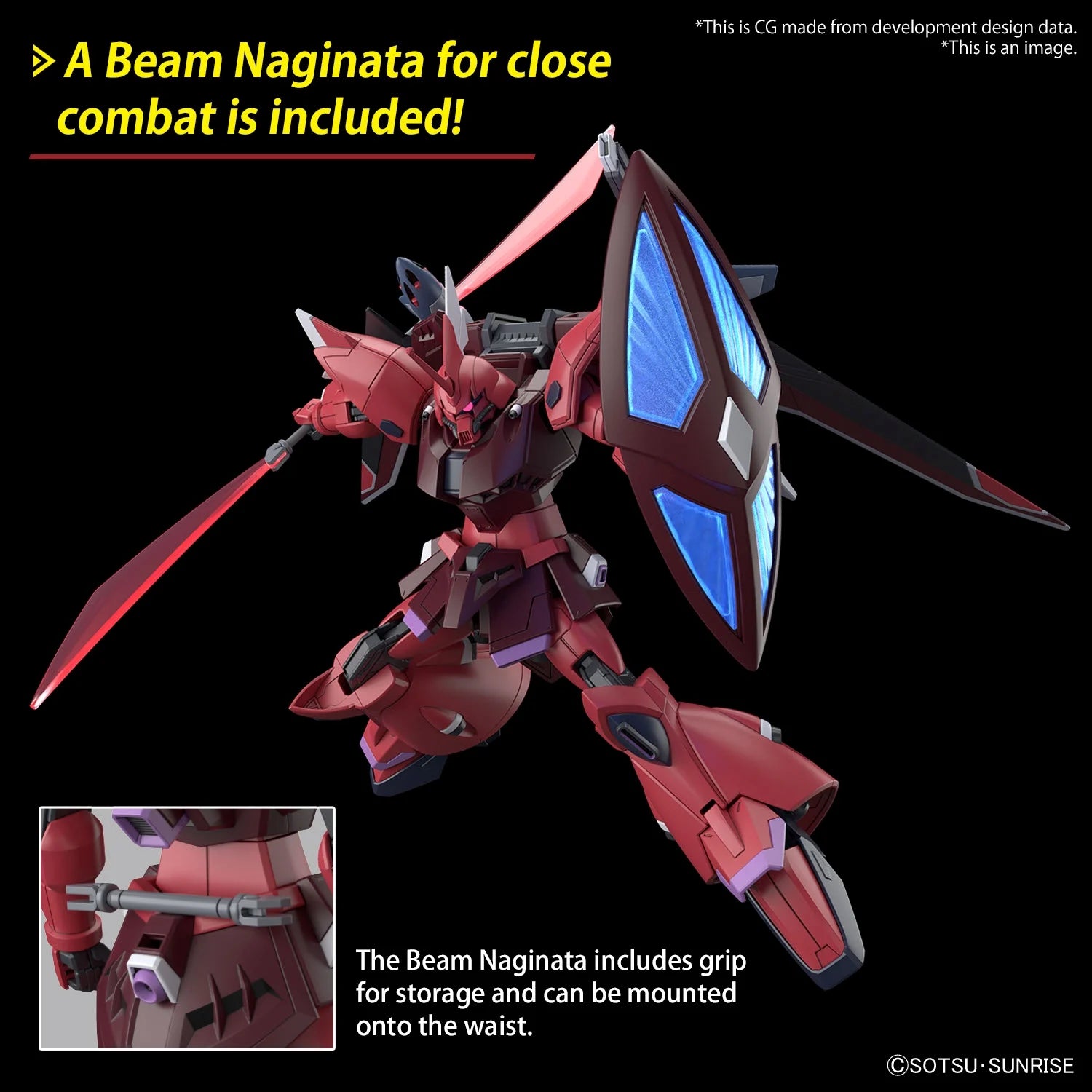 GUNDAM - HG 1/144 - Gelgoog Menace - Model Kit