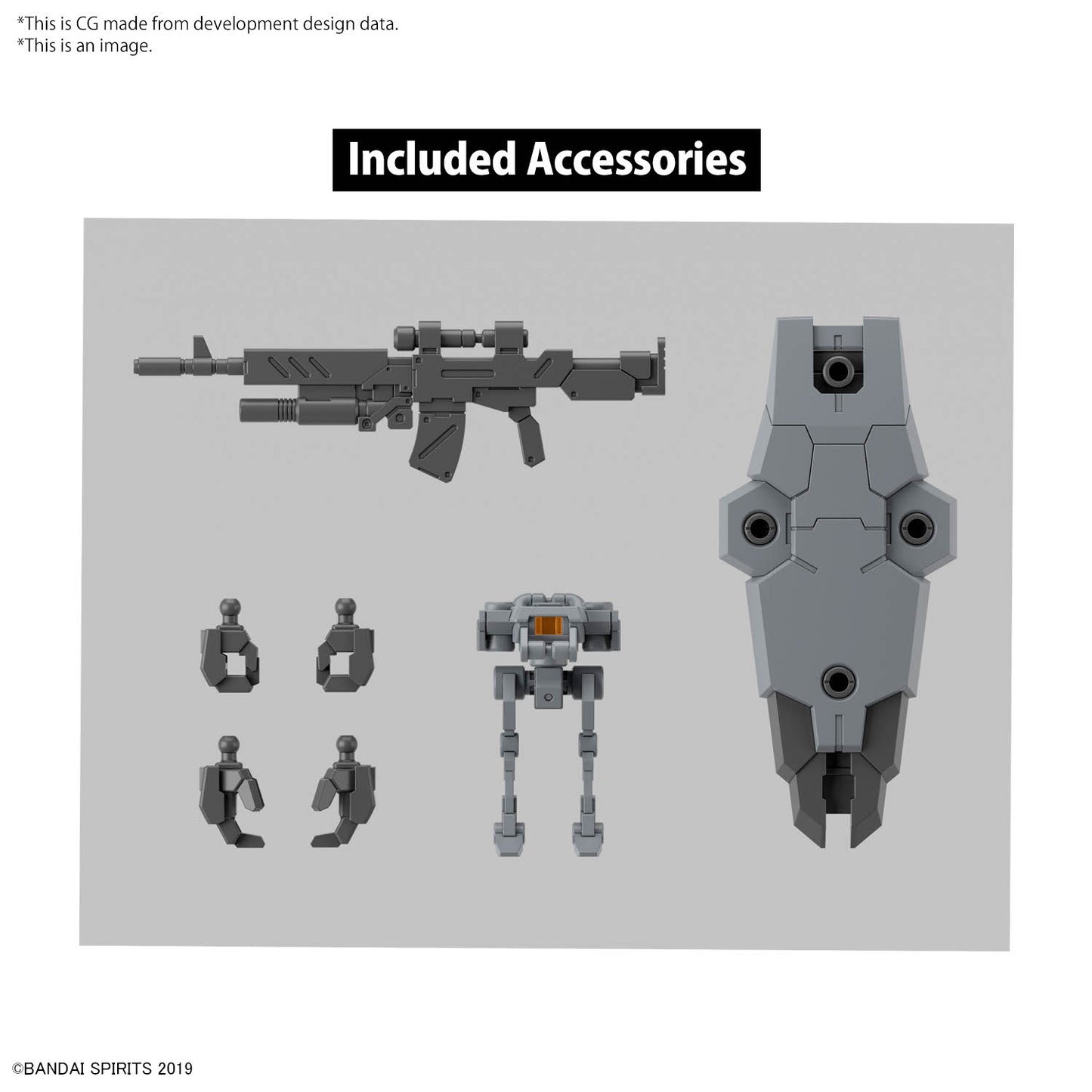 30MM - 1/144 - eEXM-9 Baskyrotto (Gray) - Model Kit