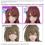 30MS - The Idolmaster Option hair style & Face Parts Set Tenka/Chiyuki - Model Kit