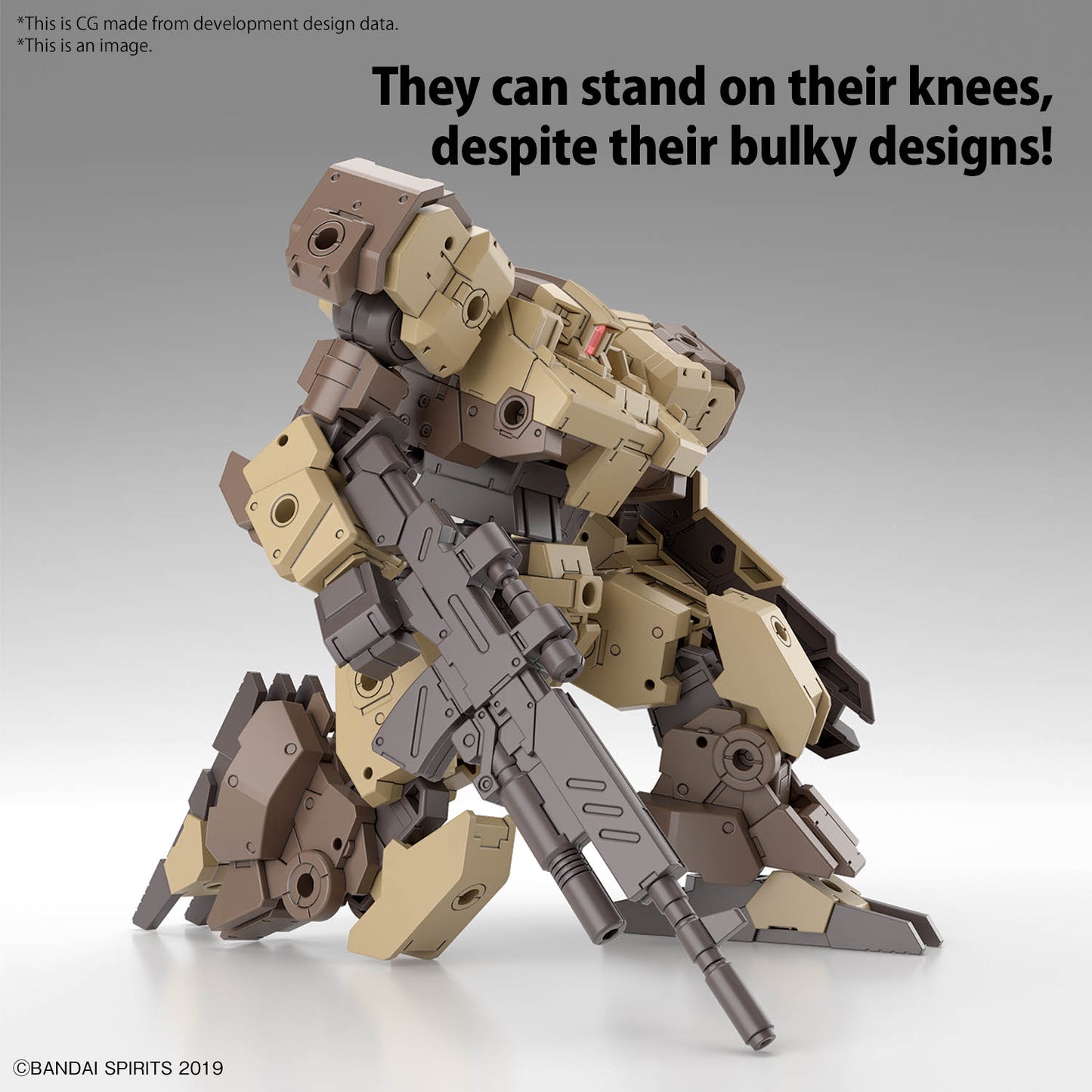 30MM - 1/144 - eEXM-9 Baskyrotto (Brown) - Model Kit