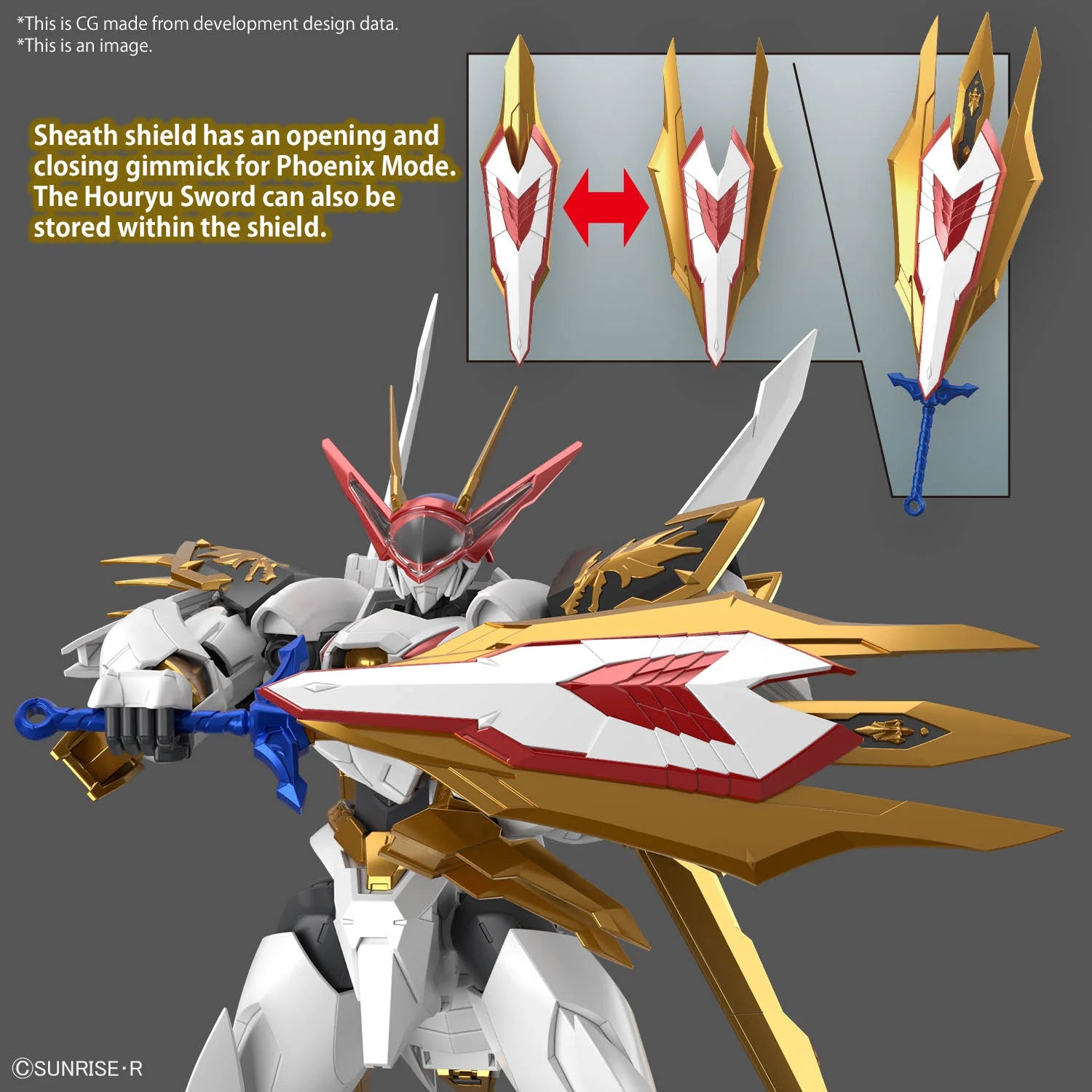 MASHIN HERO WATARU - HG Amplified IMGN Ryuoumaru - Model Kit