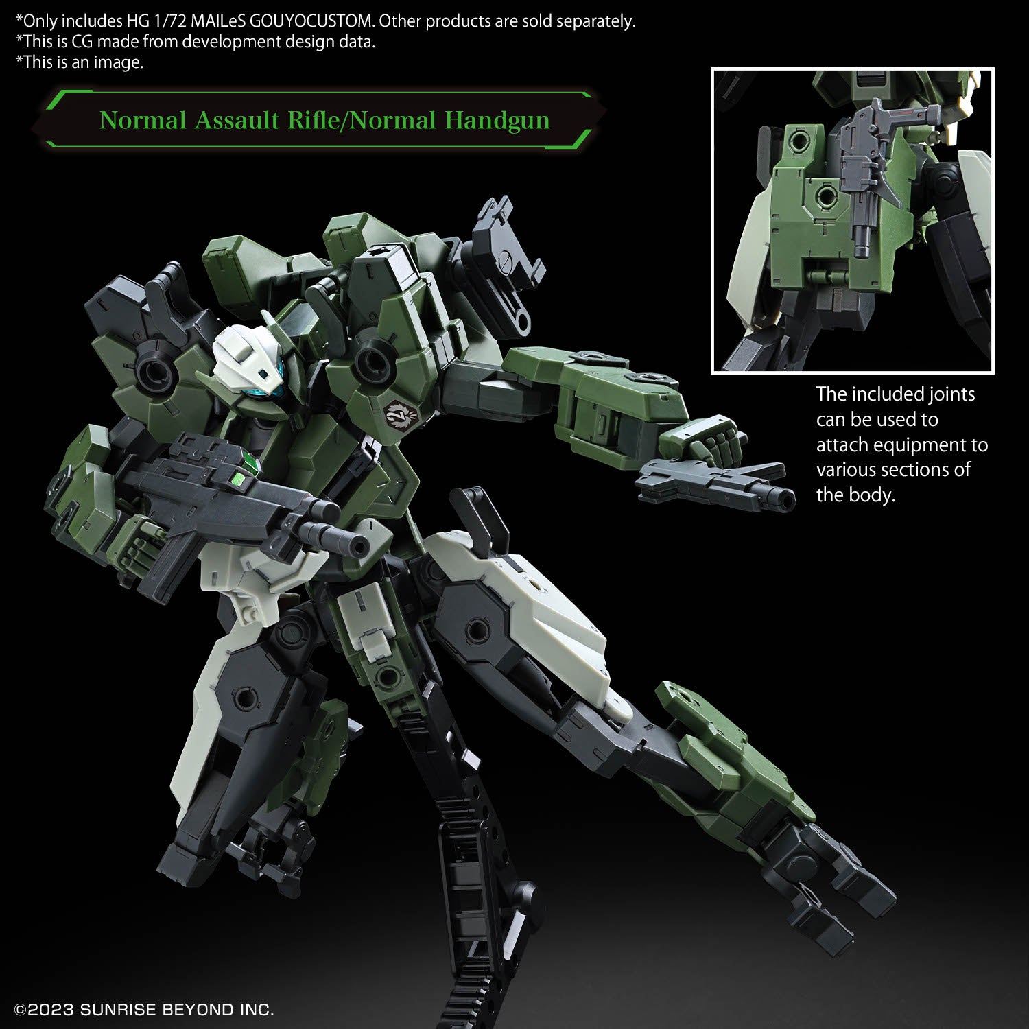 KYOUKAI SENKI - HG 1/72 MAILeS Gouyocostum - Model Kit