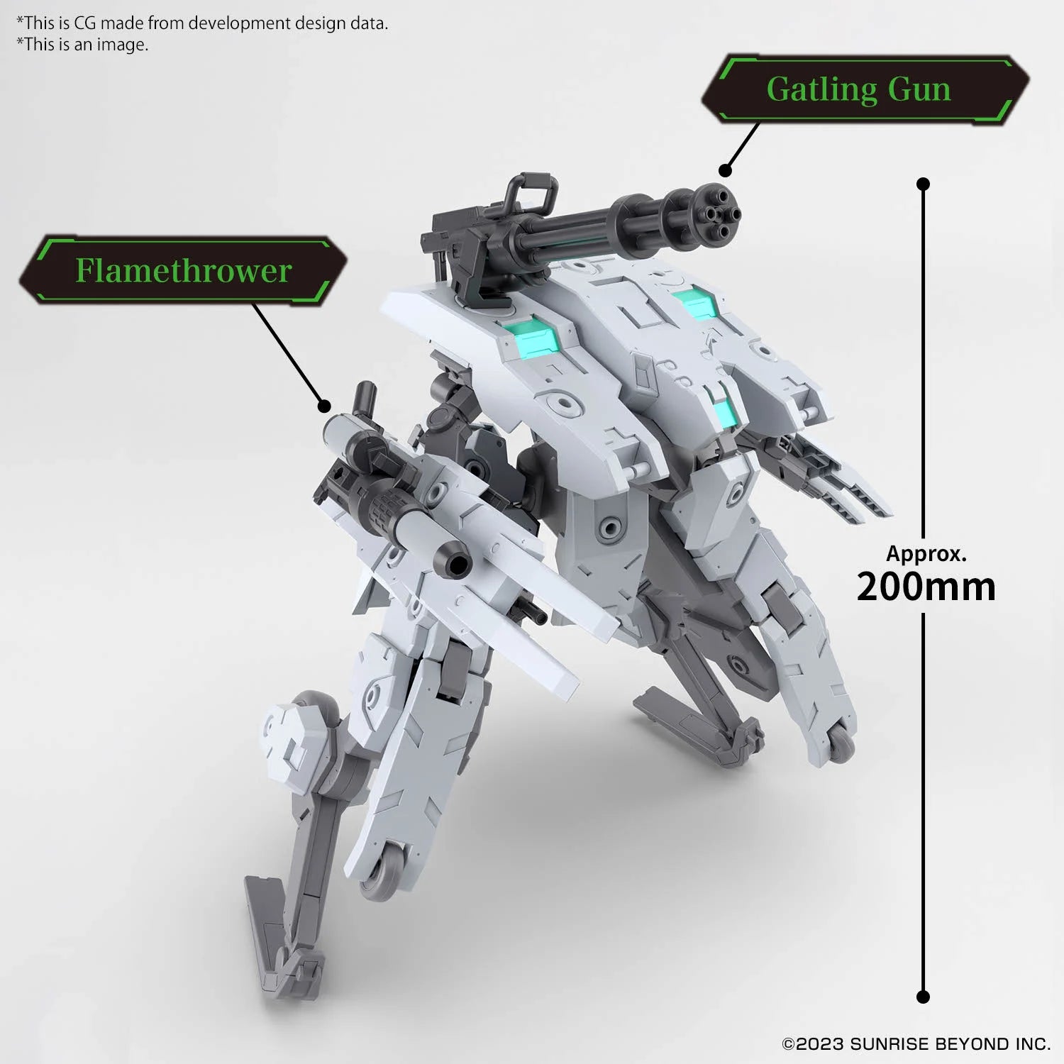 KYOUKAI SENKI - HG 1/72 - Bunyip Ginga - Model Kit