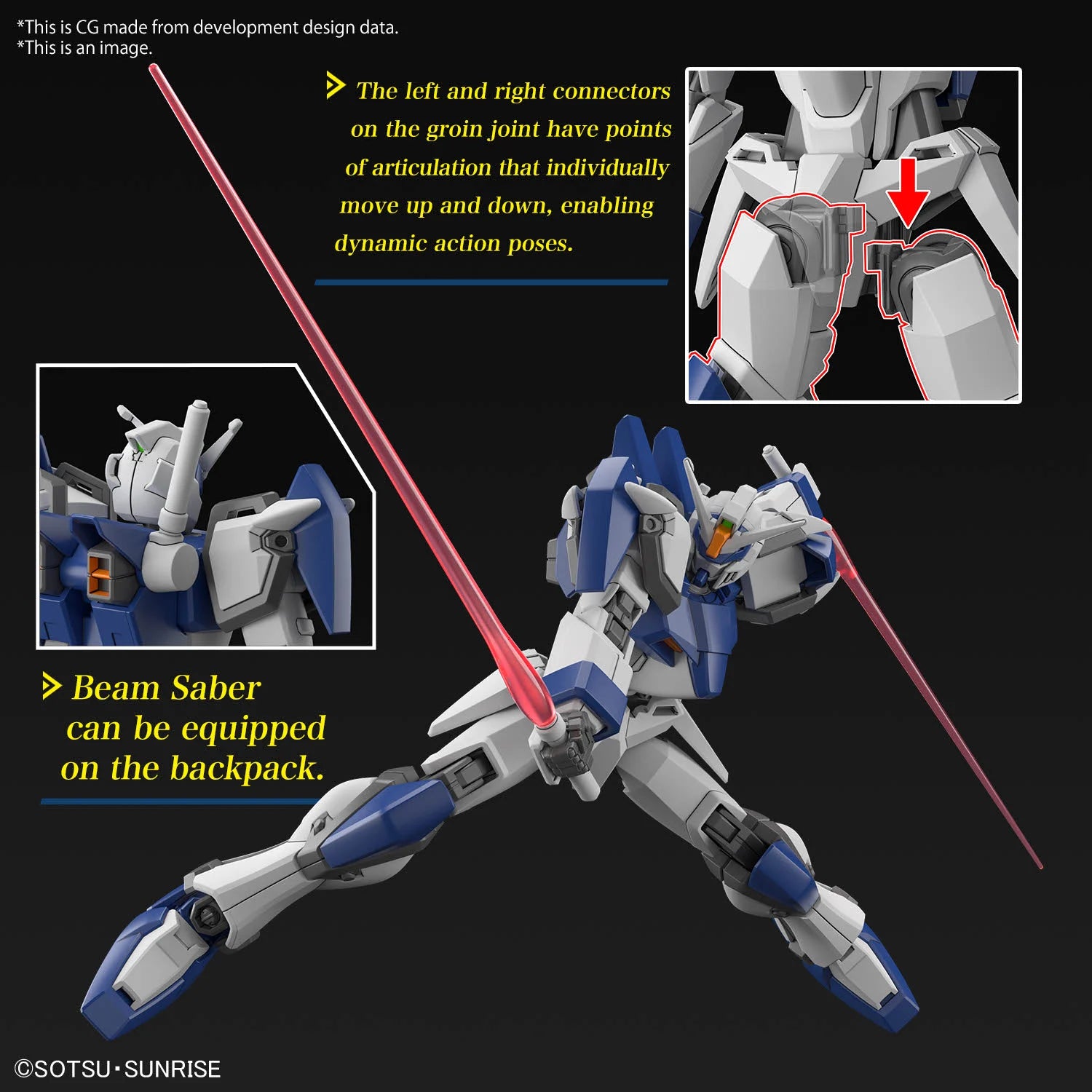GUNDAM - HG 1/144 - Duel Blitz Gundam - Model Kit