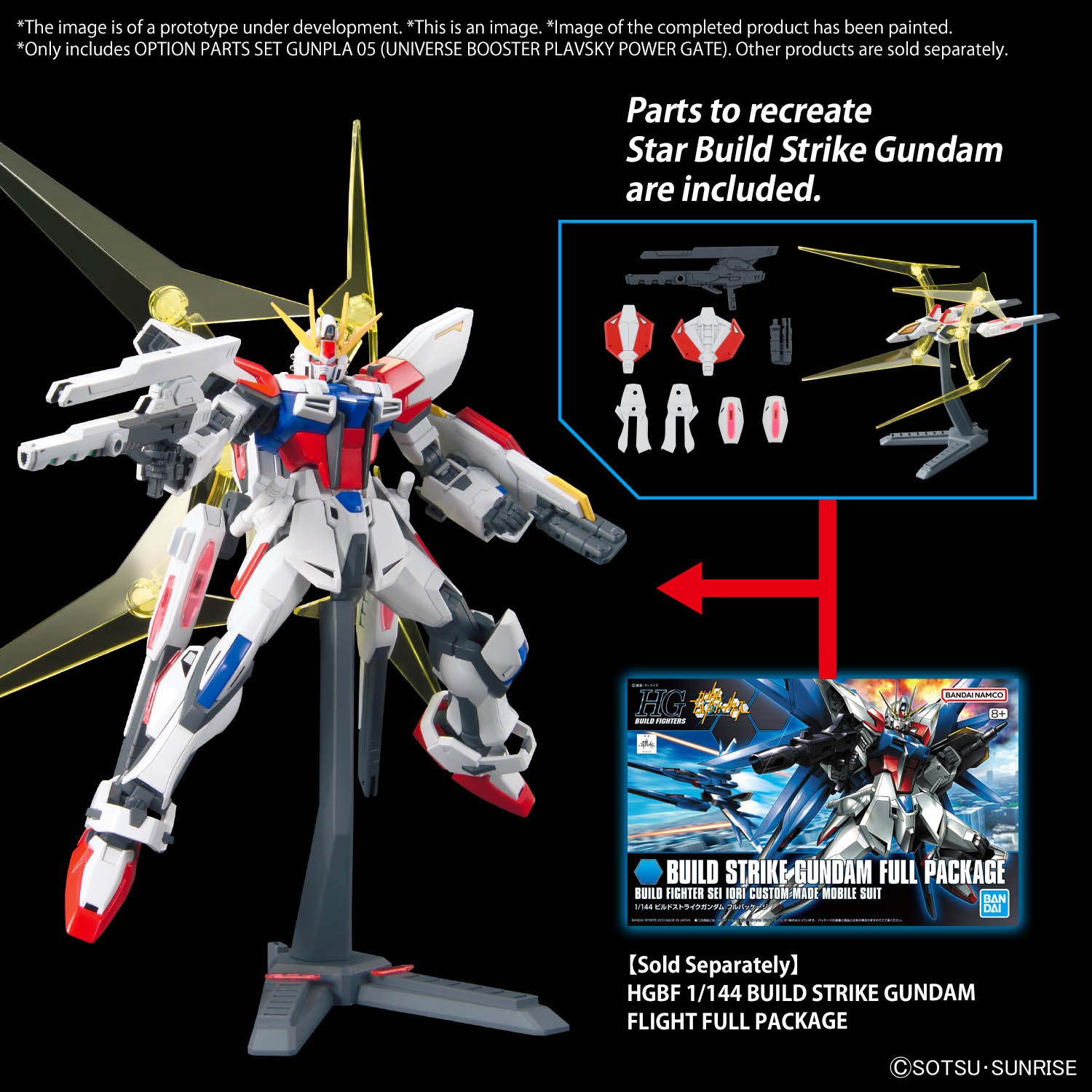 HGBC 1/144 Universe Booster Plavsky Power Gate - Model Kit