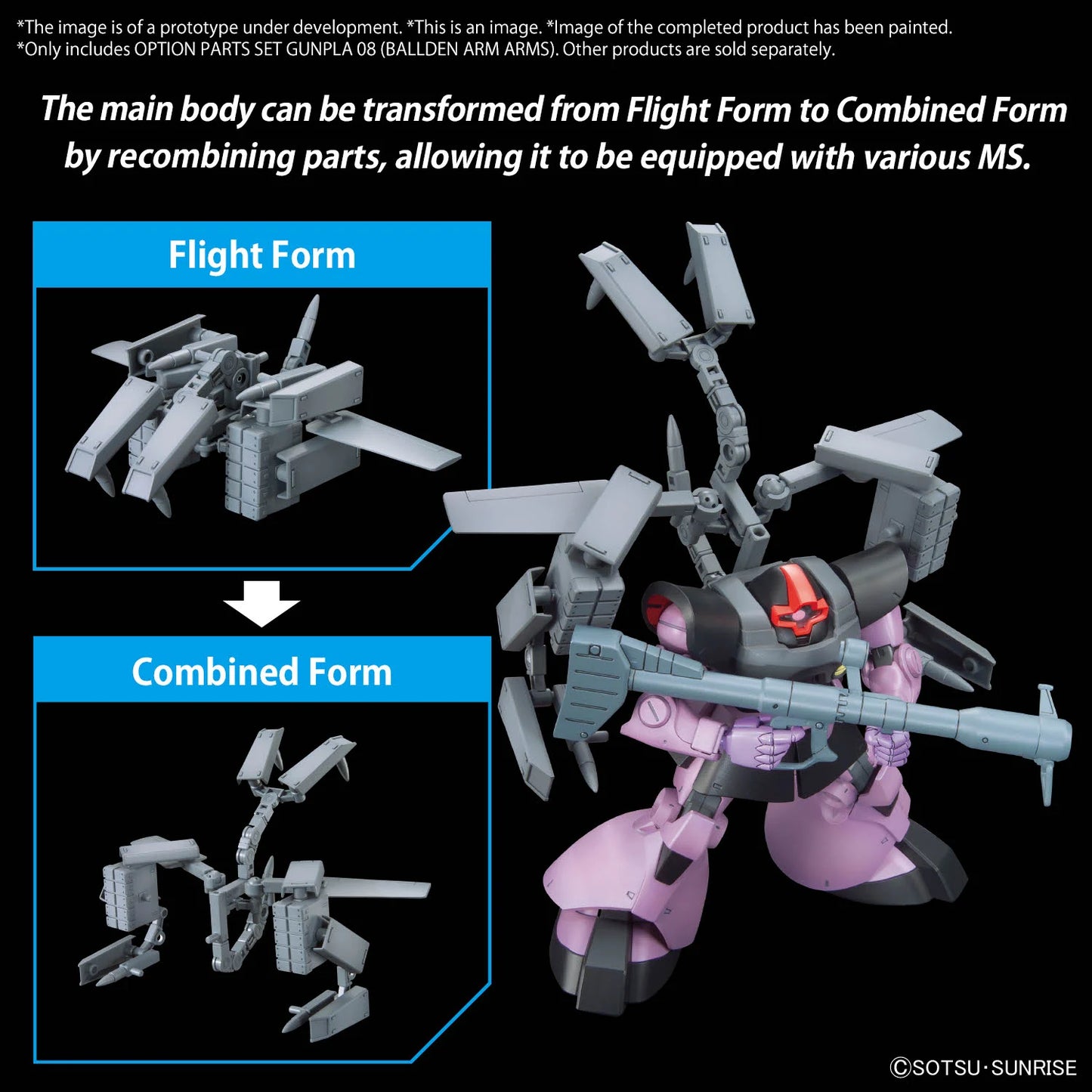GUNDAM - Build Fighters - Ballden Arm Arms