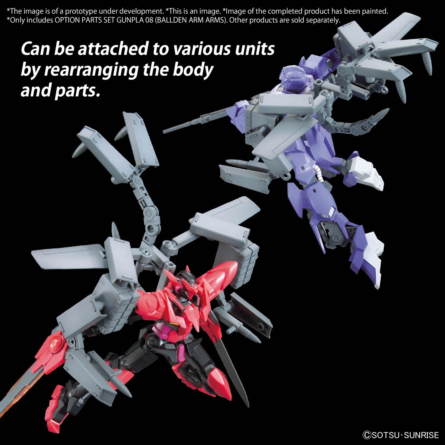 GUNDAM - Build Fighters - Ballden Arm Arms