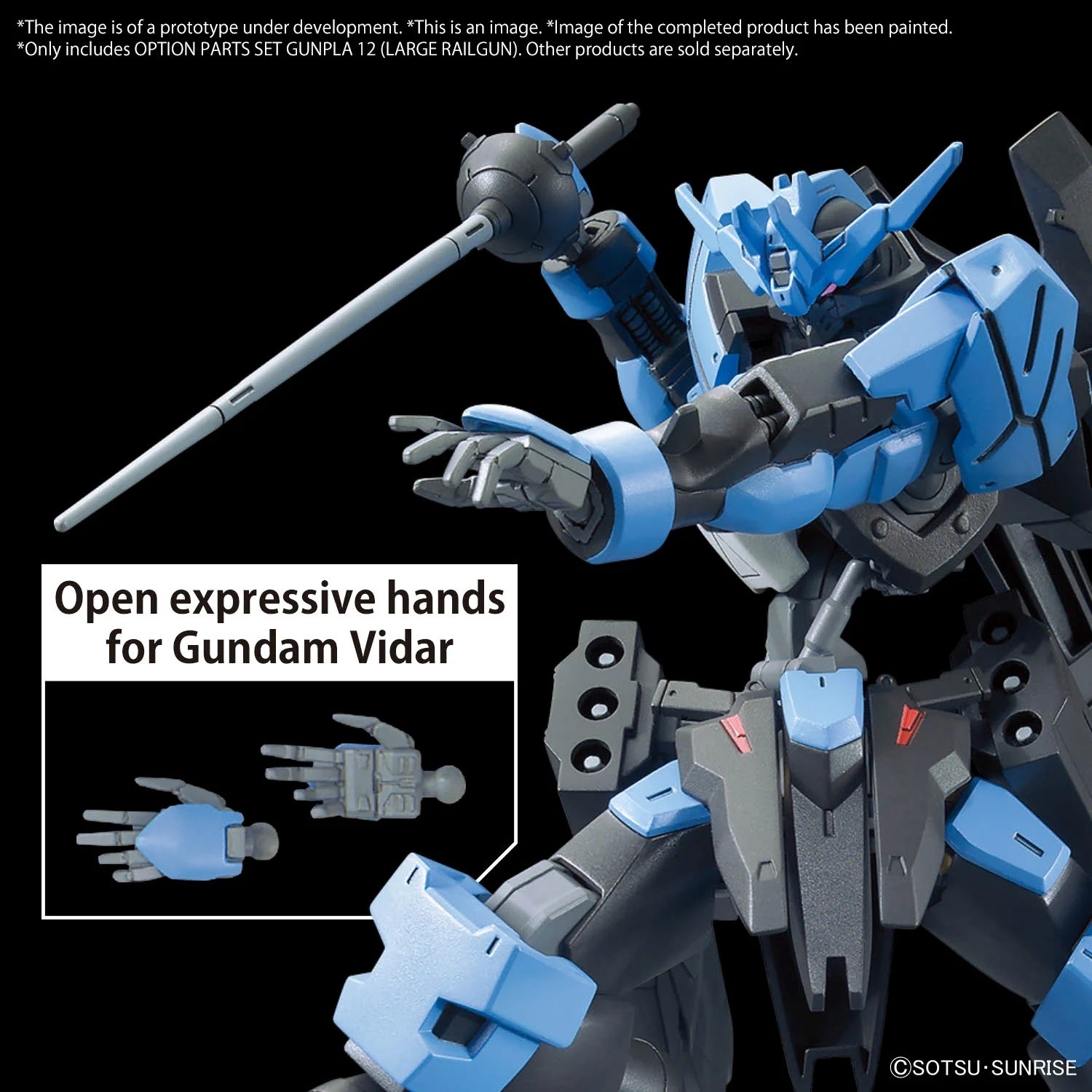 GUNDAM - Option Parts Set Gunpla 12 (Large Railgun) - Model Kit