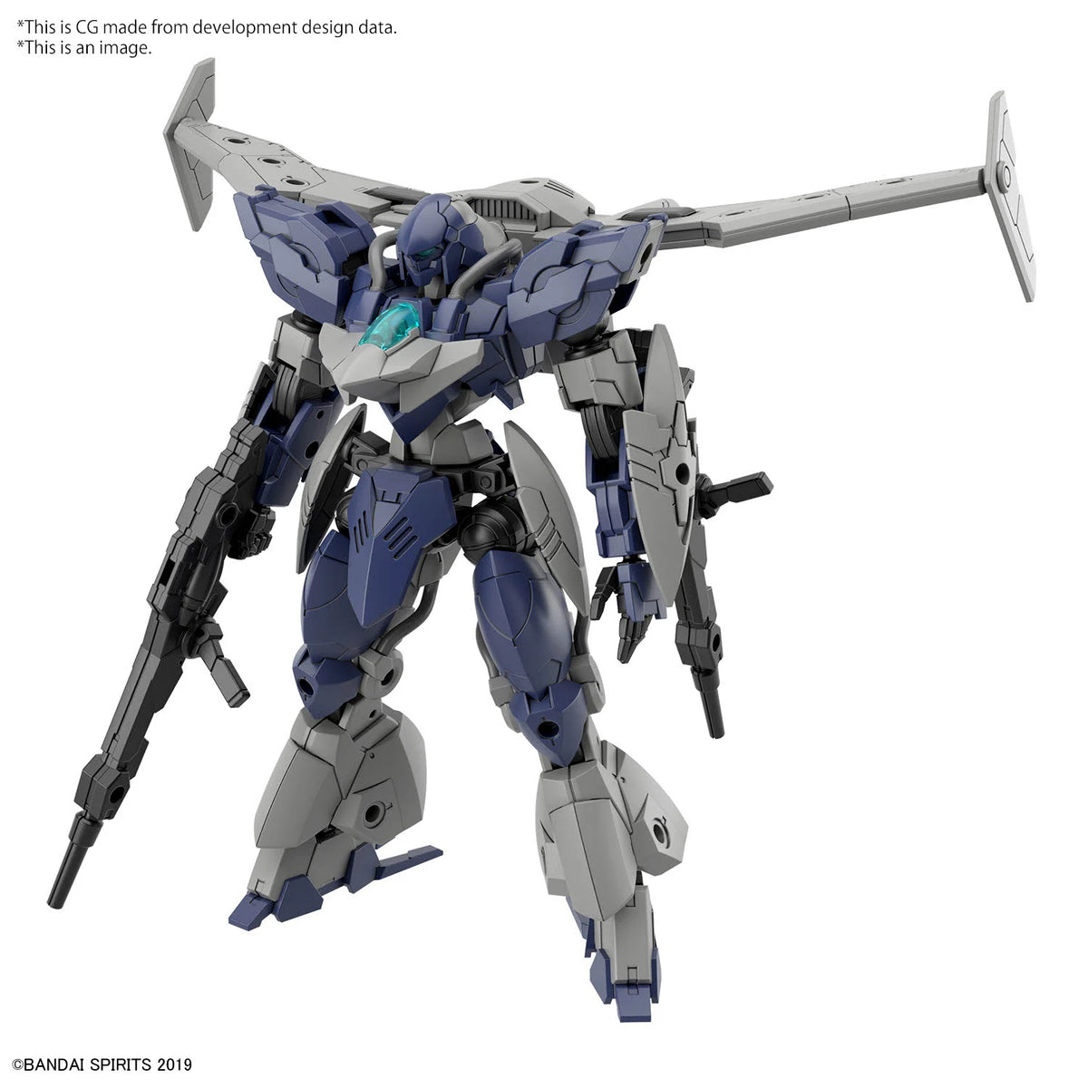 30MM - 1/144 - bEXM-21 Verdenova (Navy) - Model Kit - Zone Gunpla