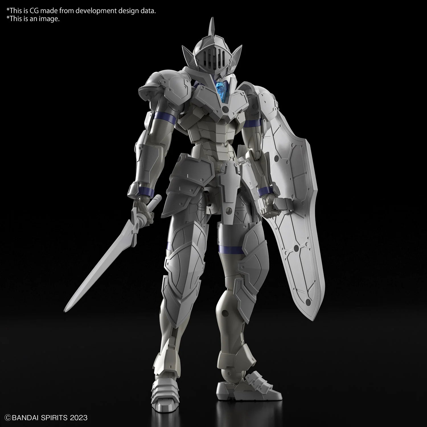 30 Minutes Fantasy - 1/144 - Liber Knight - Model Kit - Zone Gunpla