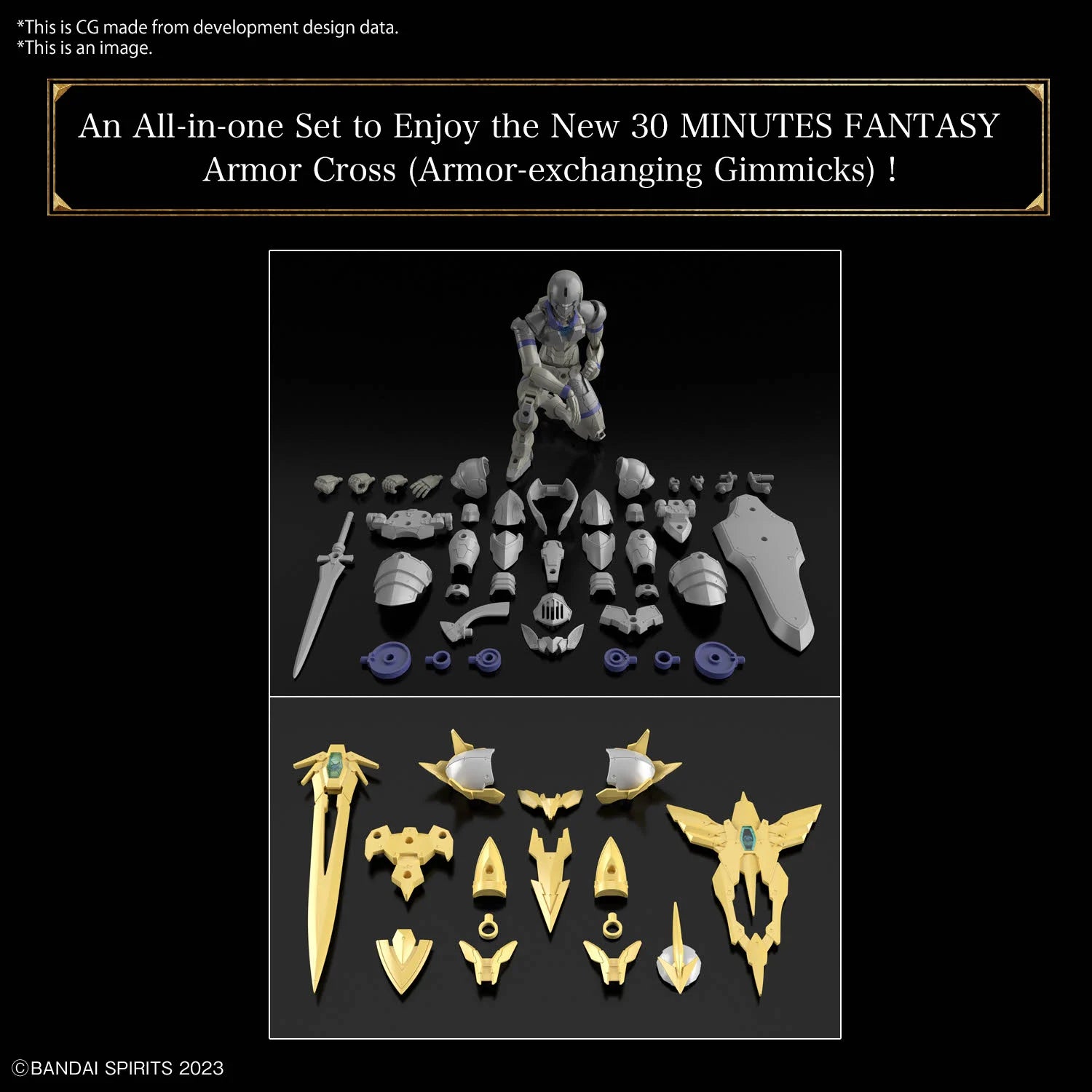 30 Minutes Fantasy - 1/144 - Liber Holy Knight - Model Kit-2