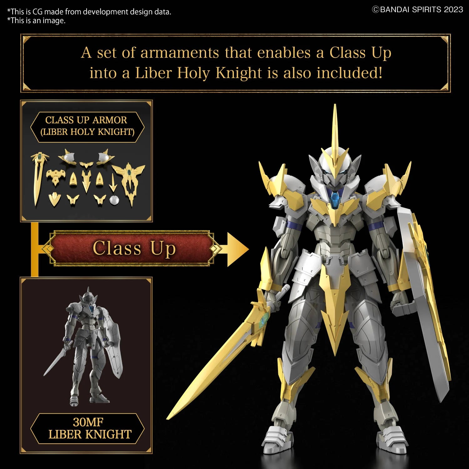 30MF - 1/144 - Liber Holy Knight - Model Kit