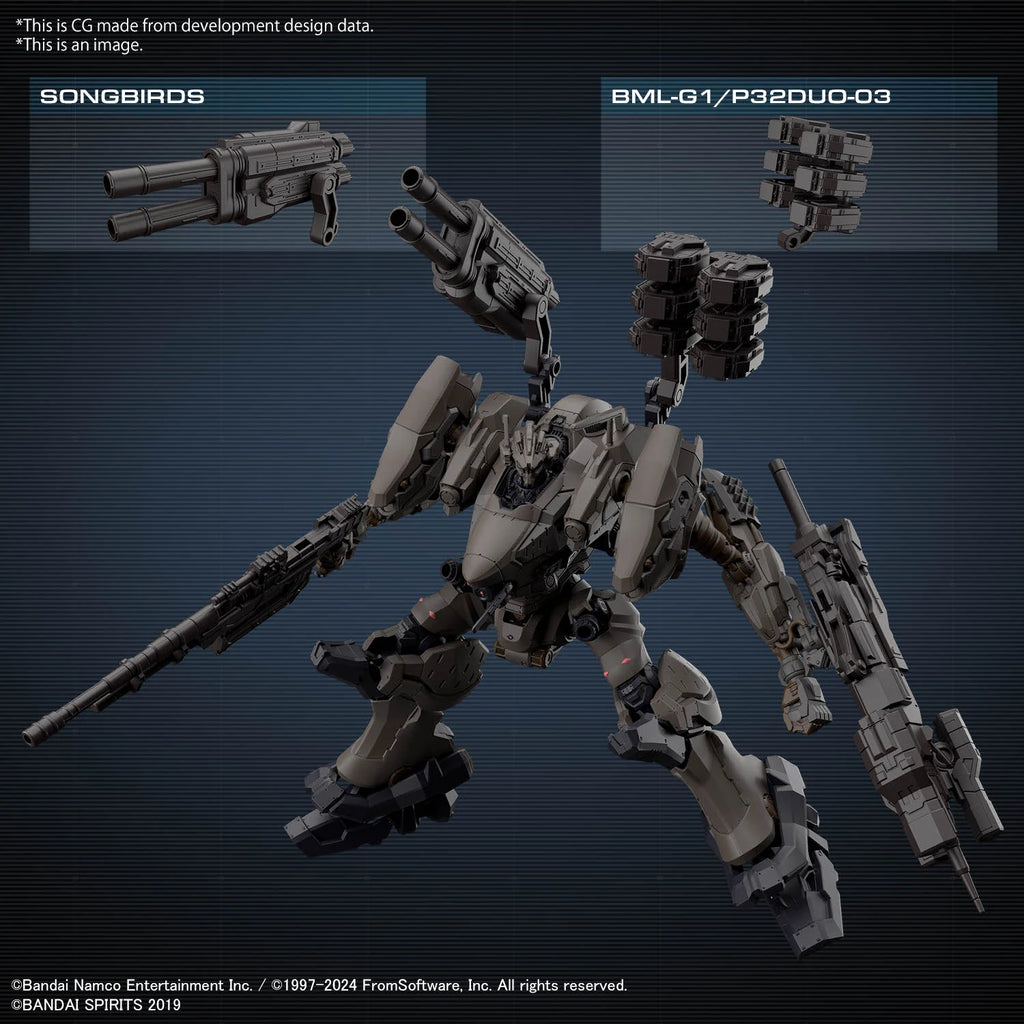 ARMORED CORE VI - 30MM - RaD CC-2000 Orbiter Nightfall - Model Kit