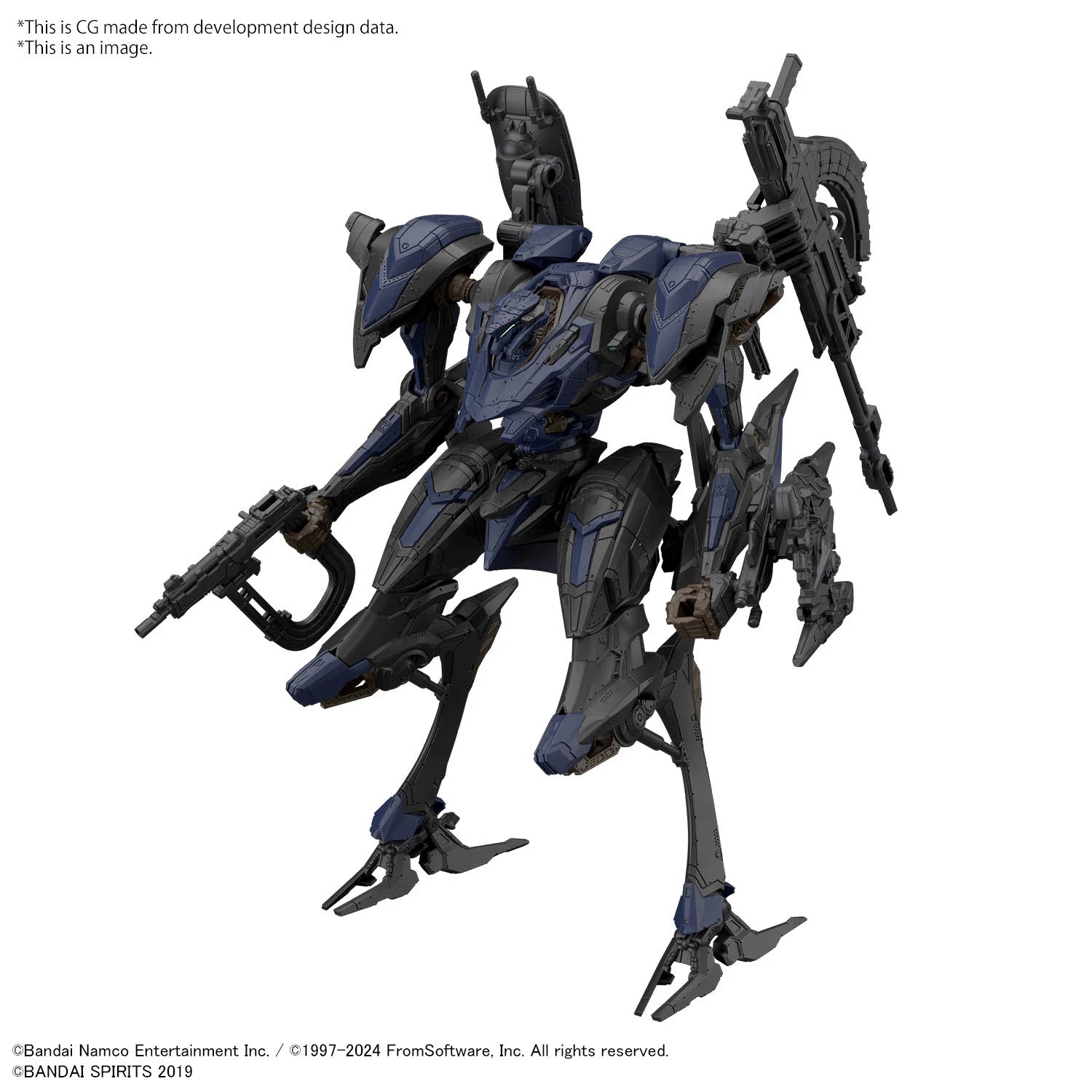 ARMORED CORE VI - 30MM - Schneider Nachtreiher/40E Steel Haze - Model Kit - zone gunpla