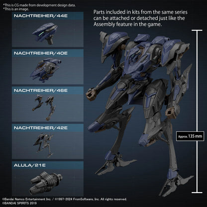 ARMORED CORE VI - 30MM - Schneider Nachtreiher/40E Steel Haze - Model Kit