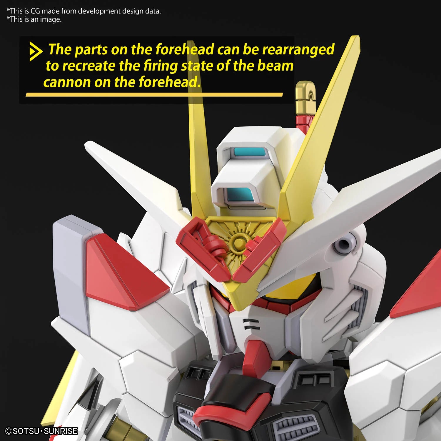 GUNDAM - SD Cross Silhouette - Mighty Strike Freedom - Model Kit
