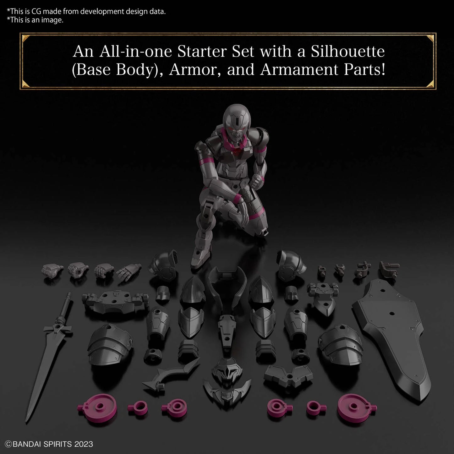 30MF - 1/144 - Rosan Knight - Model Kit