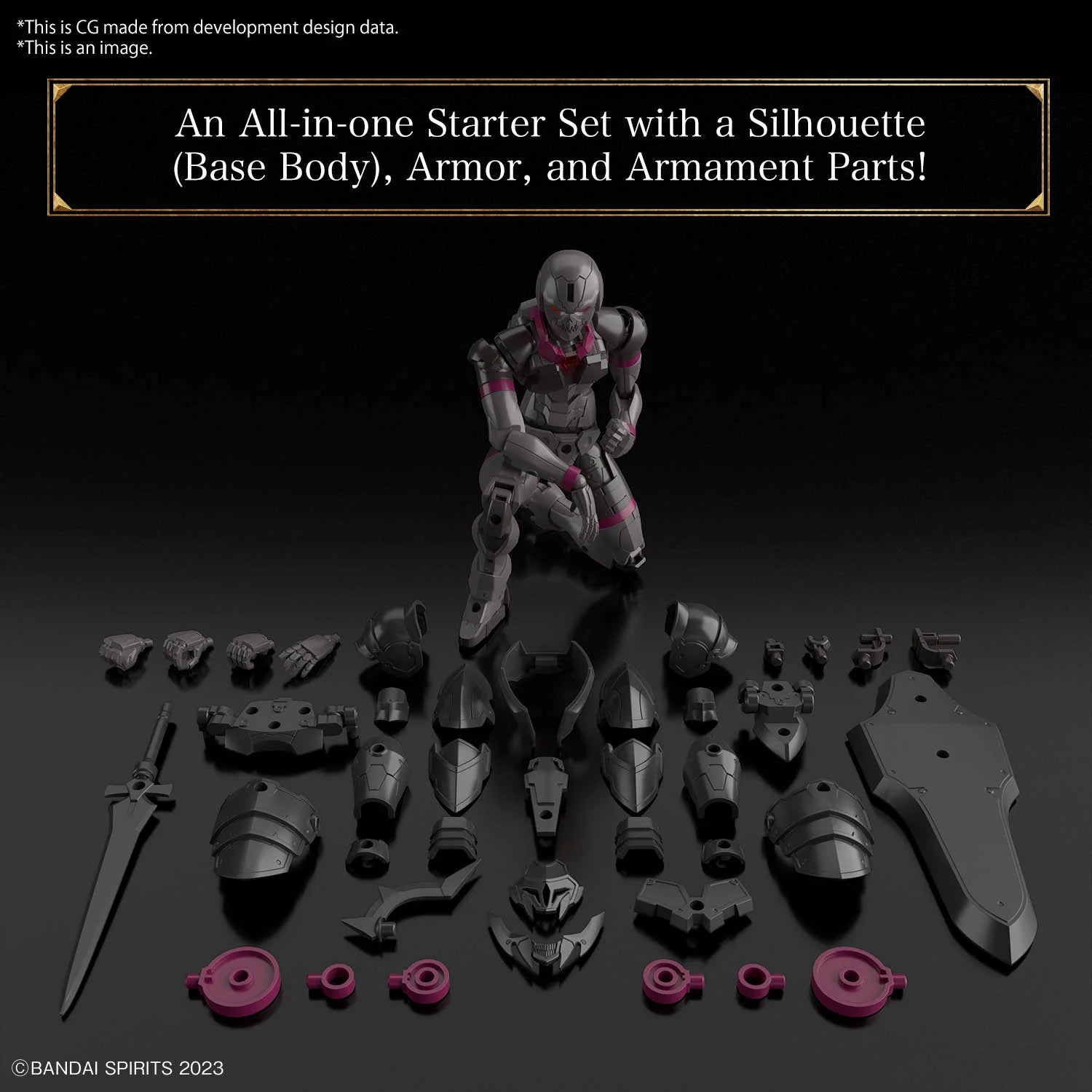 30MF - 1/144 - Rosan Knight - Model Kit