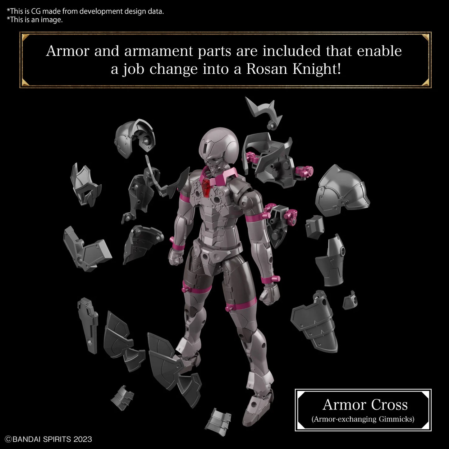 30MF - 1/144 - Rosan Knight - Model Kit