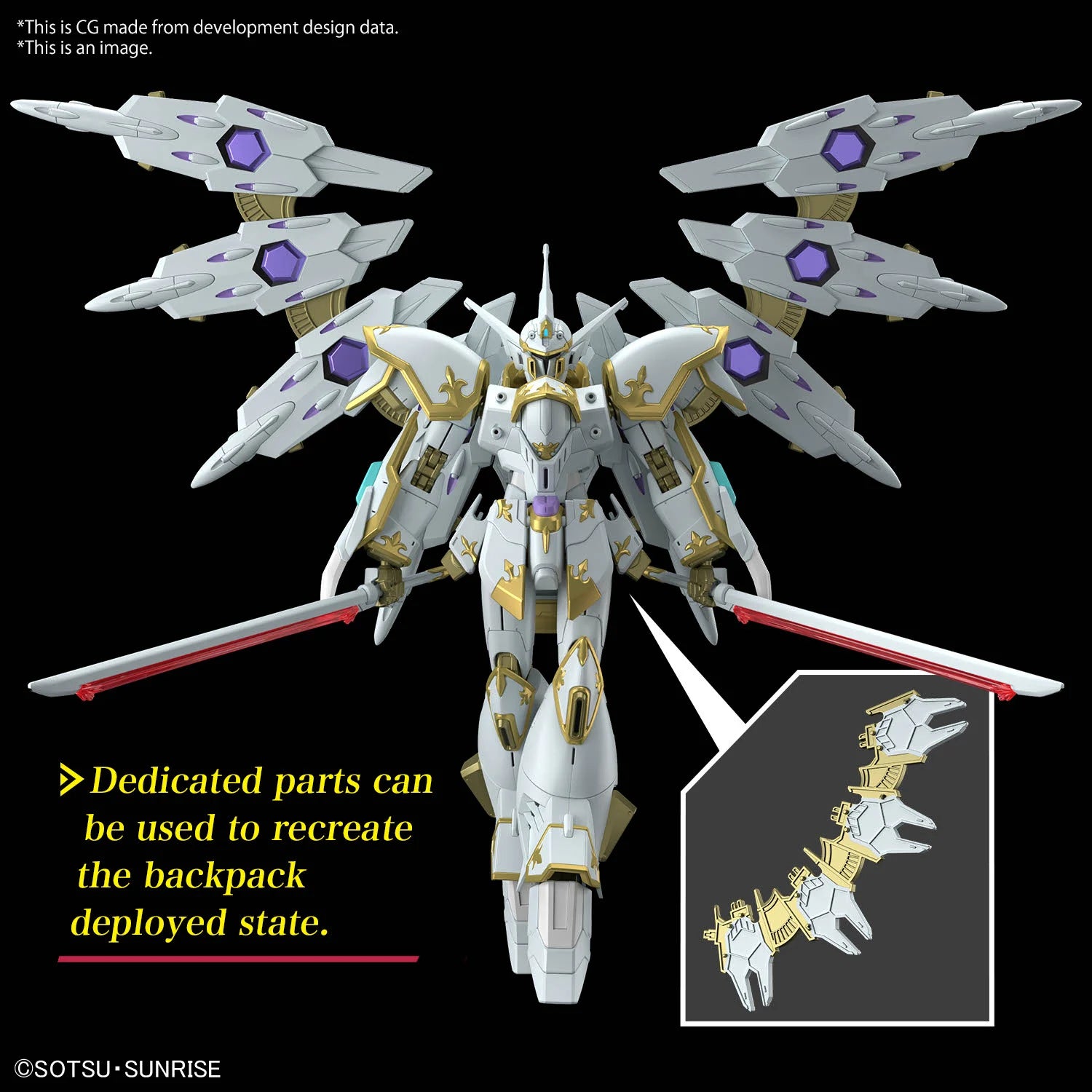 GUNDAM - HG 1/144 Black Knight Squad Cal-re.A