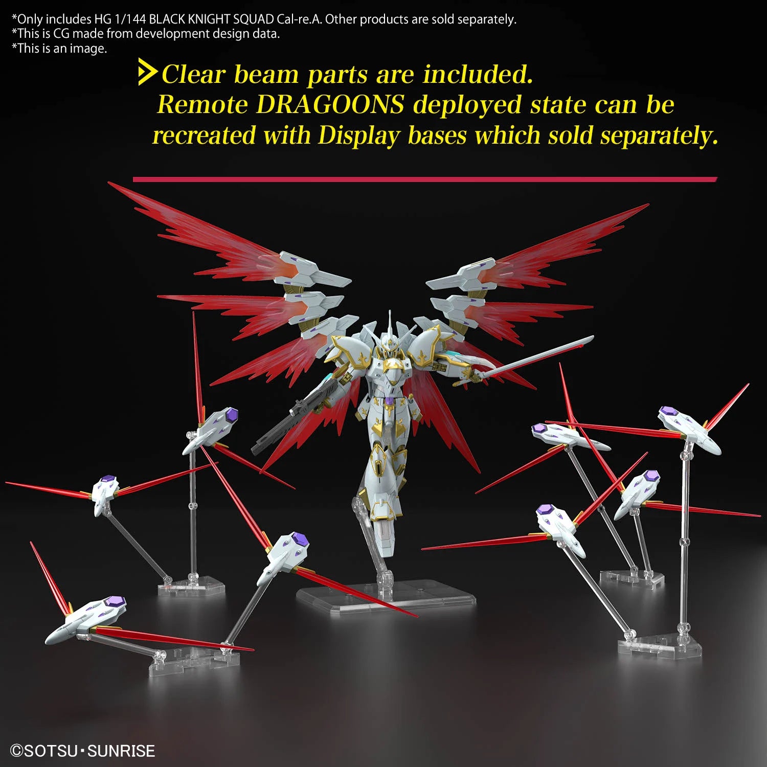 GUNDAM - HG 1/144 Black Knight Squad Cal-re.A