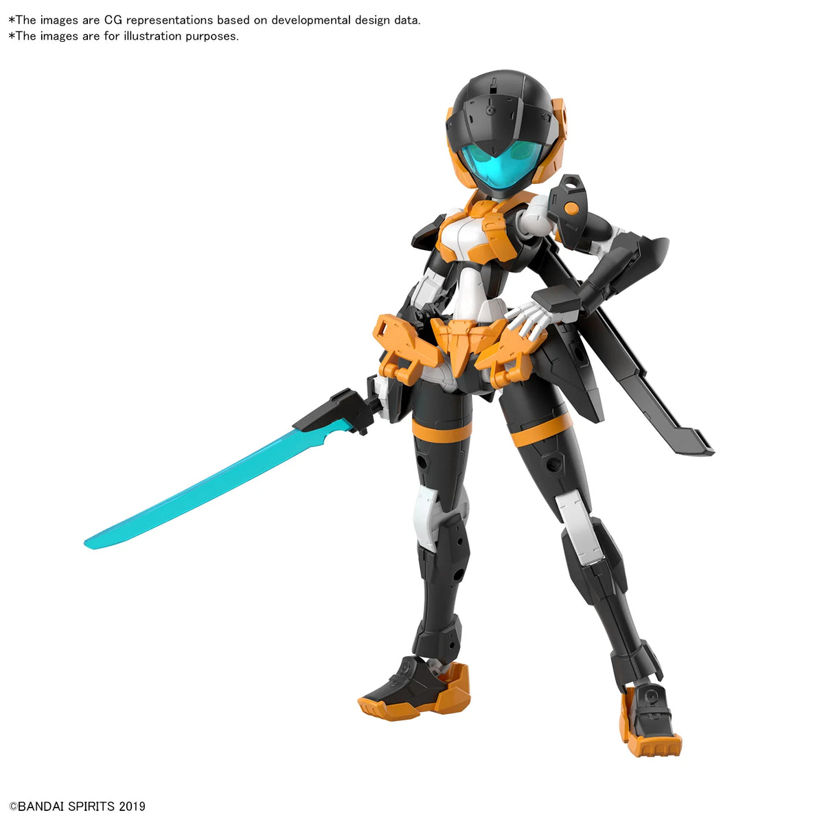 30MM - 1/144 - EXM-H15D Acerby (Type-D)
