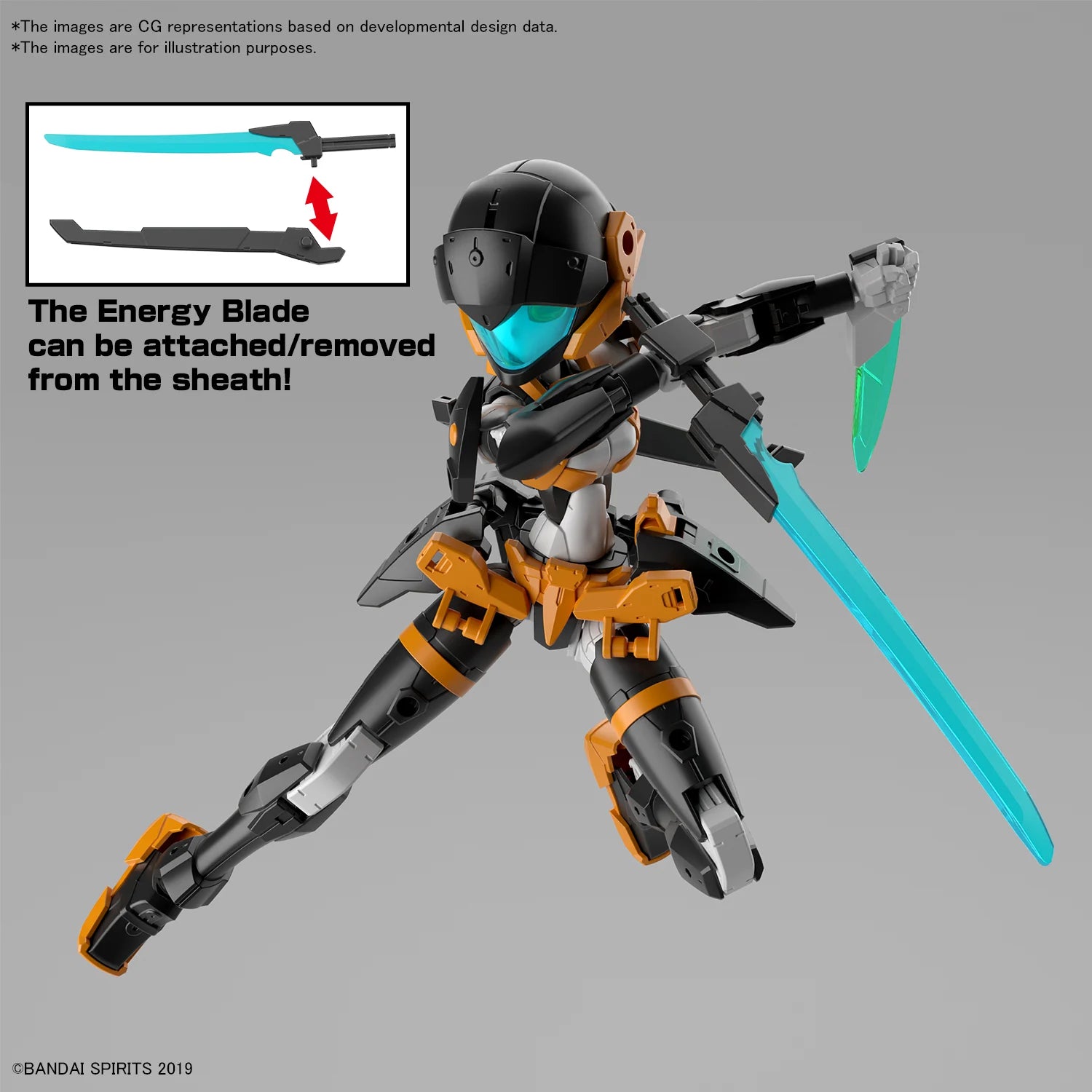 30MM - 1/144 - EXM-H15D Acerby (Type-D)