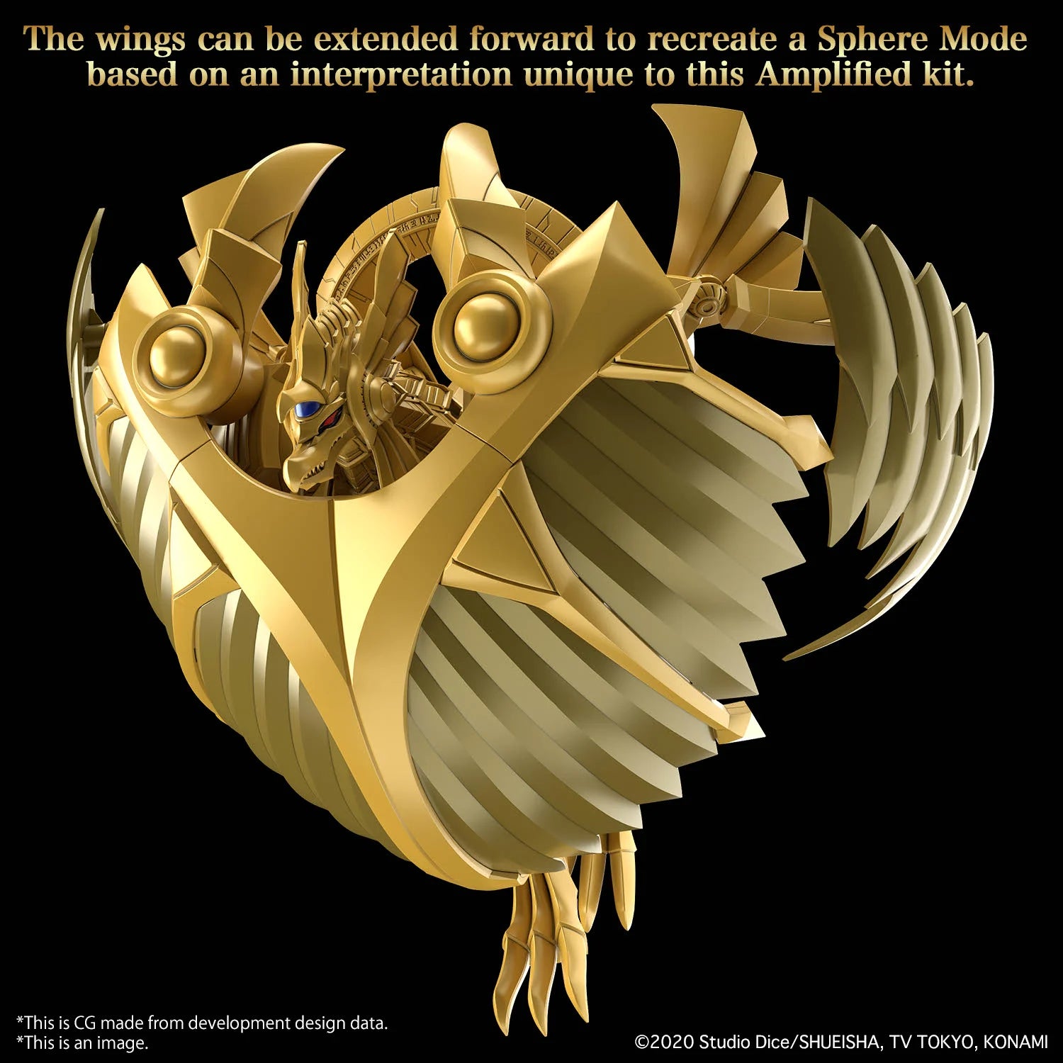 YU-GI-OH - Figure-rise STD Ampl. Winged dragon of Ra
